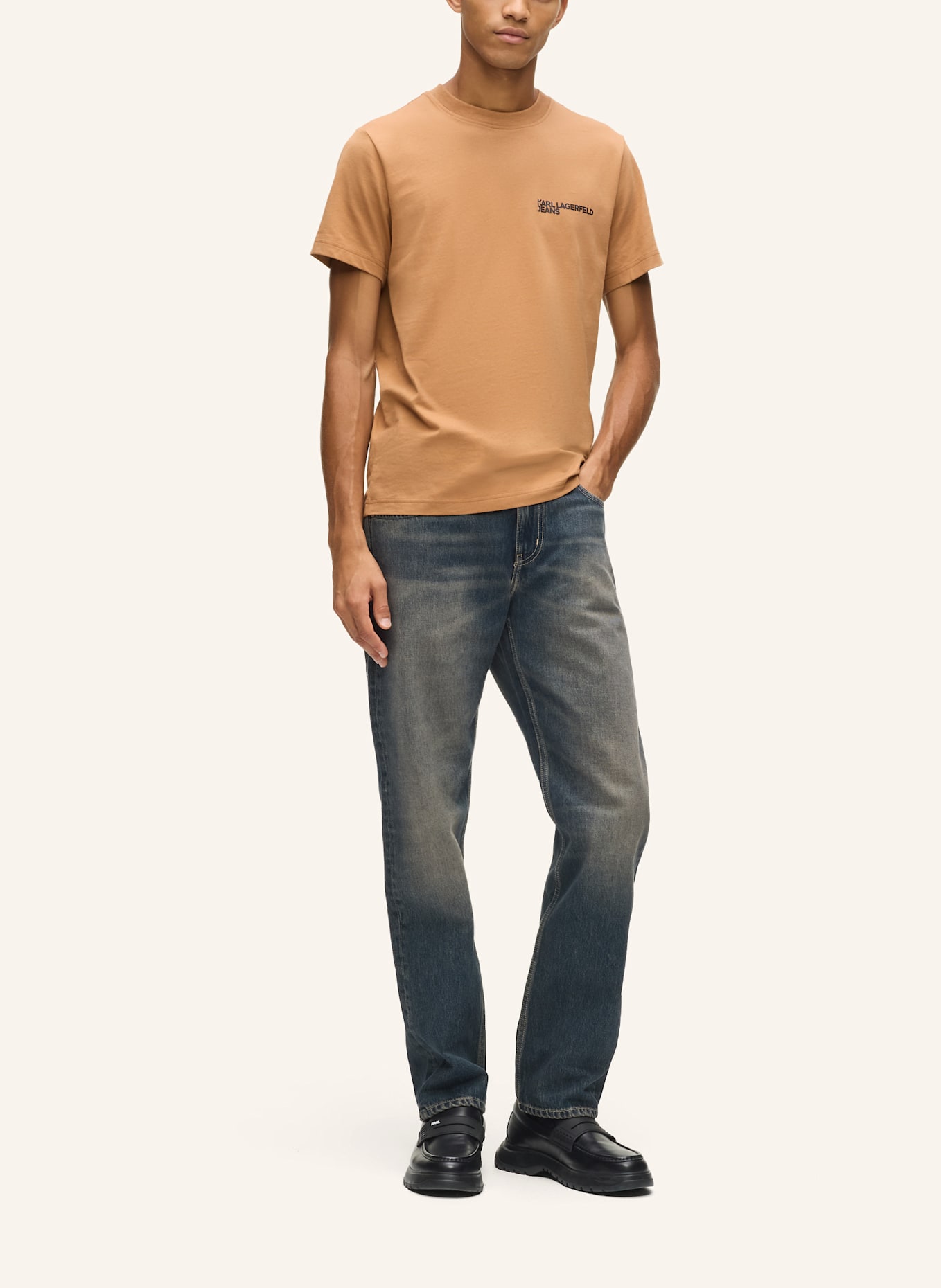 KARL LAGERFELD JEANS Jeans: HELLBLAU