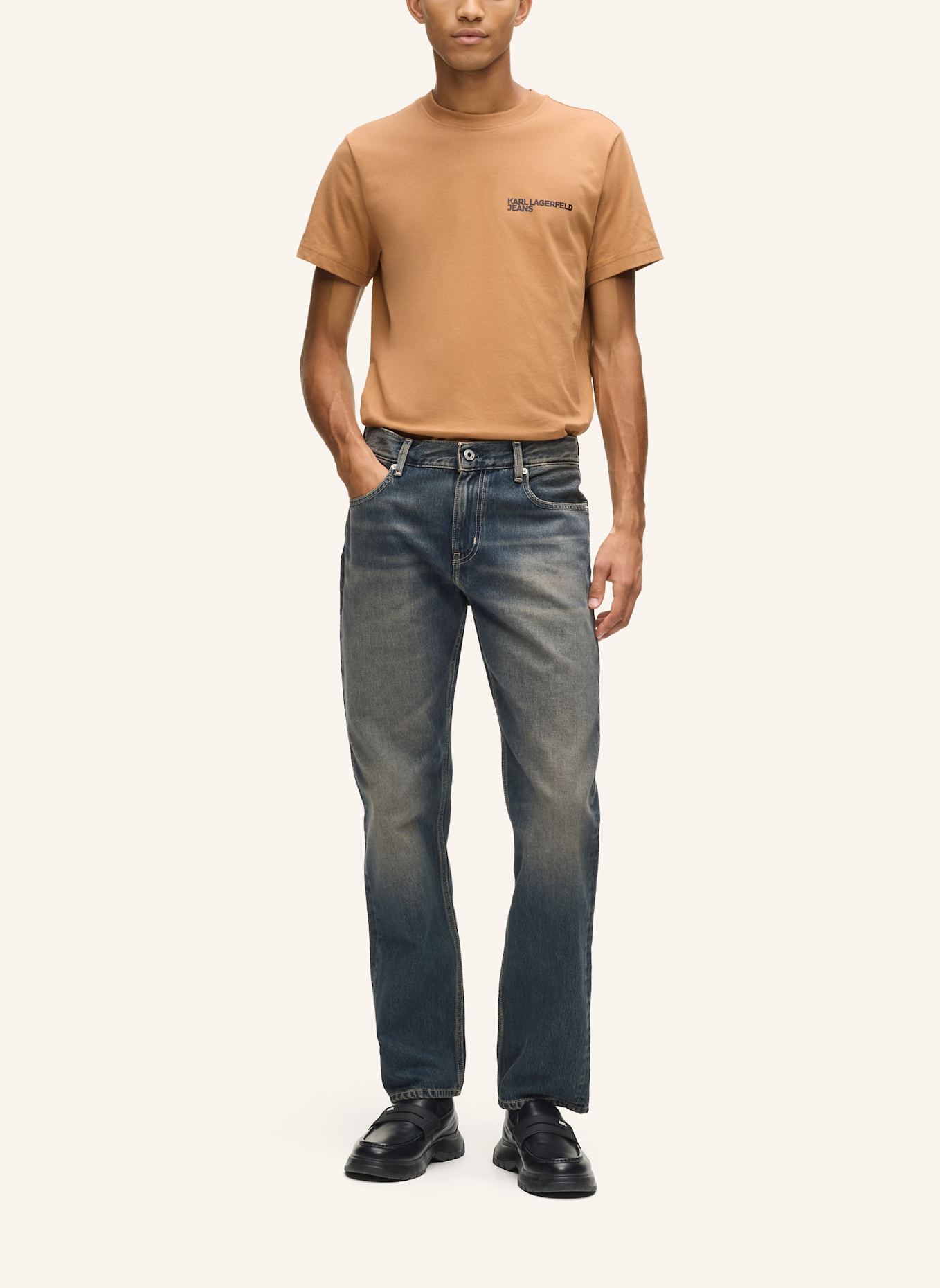 KARL LAGERFELD JEANS Jeans: HELLBLAU