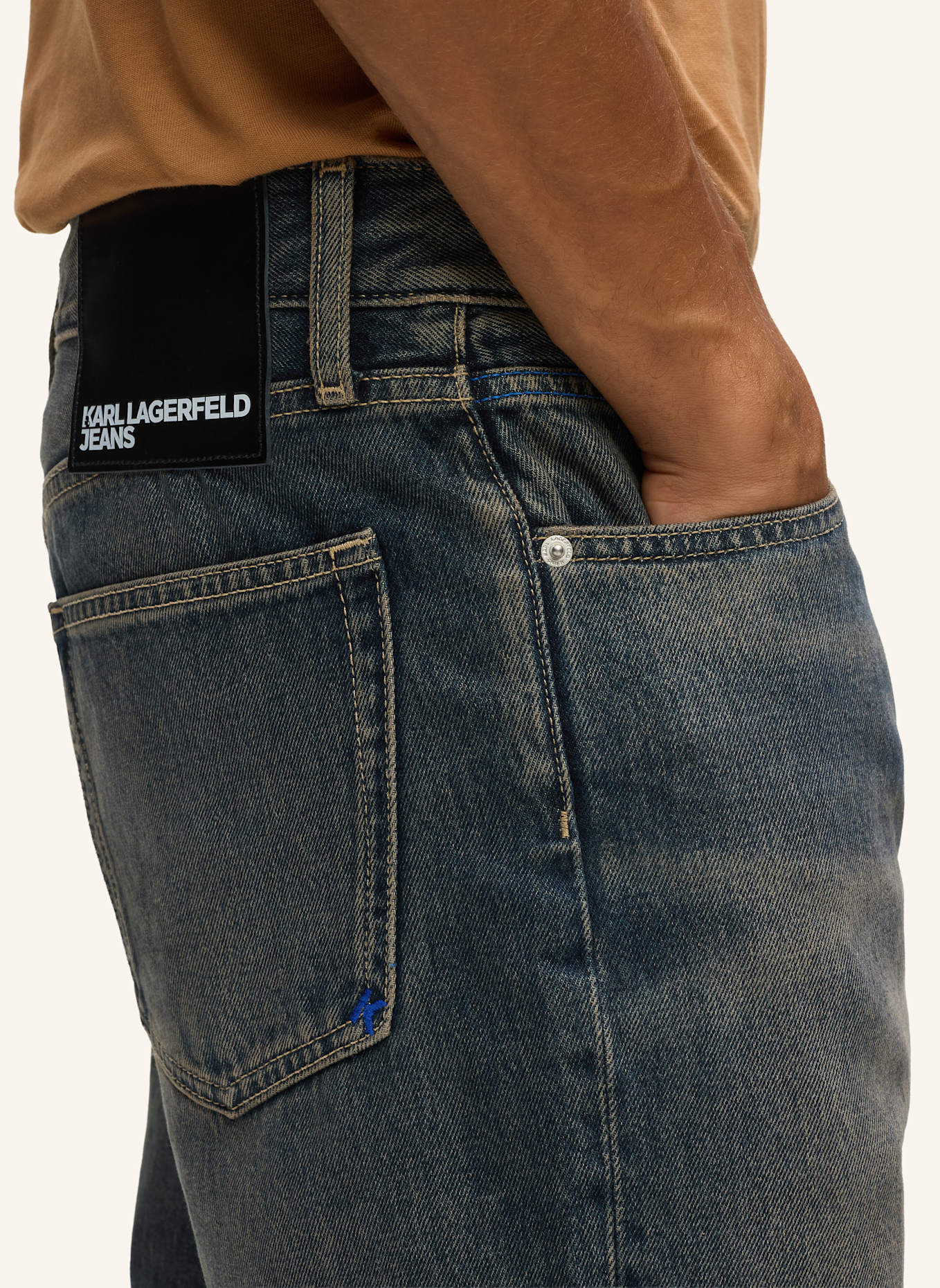 KARL LAGERFELD JEANS Jeans: HELLBLAU