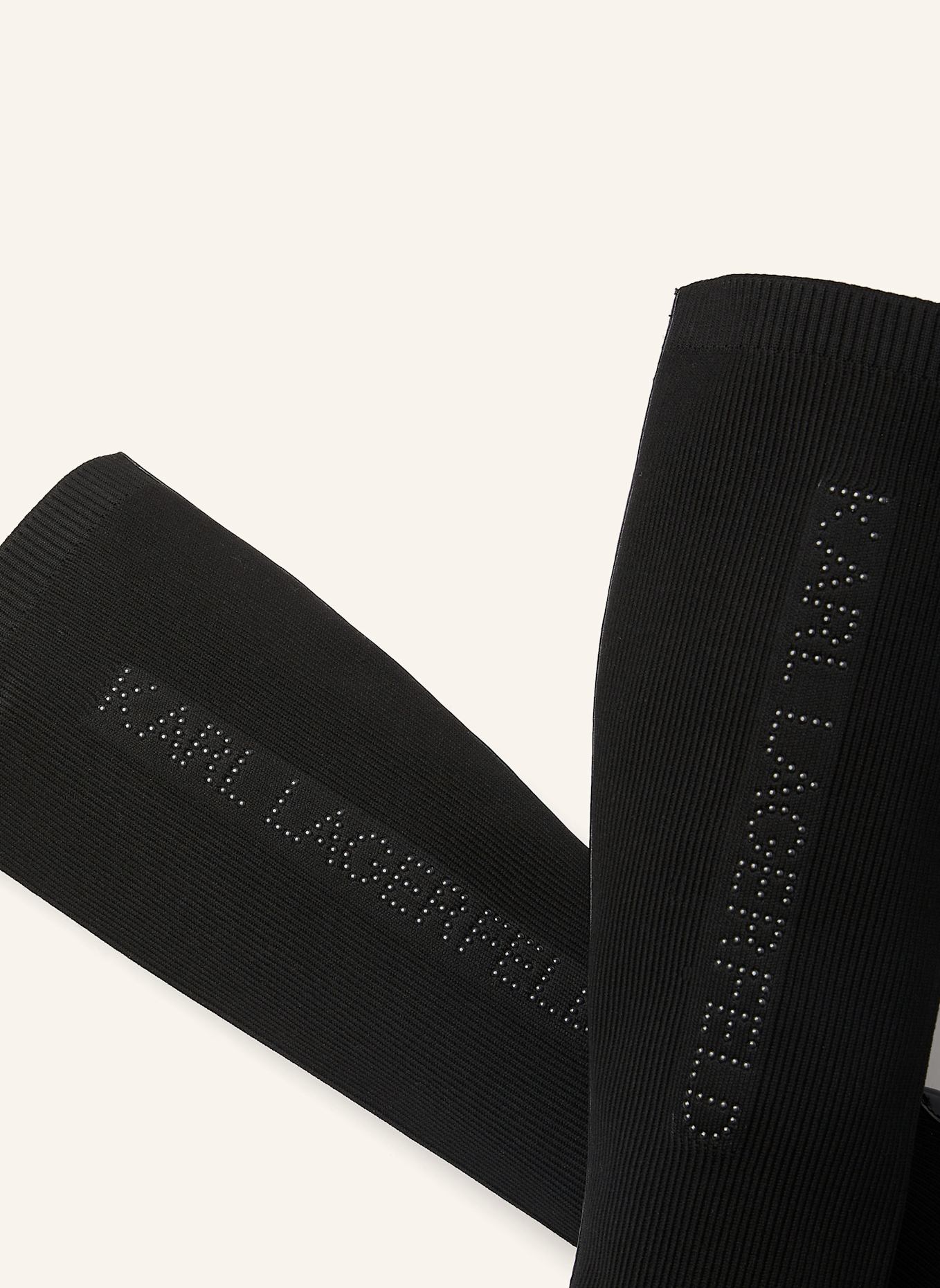 KARL LAGERFELD Stiefel: SCHWARZ