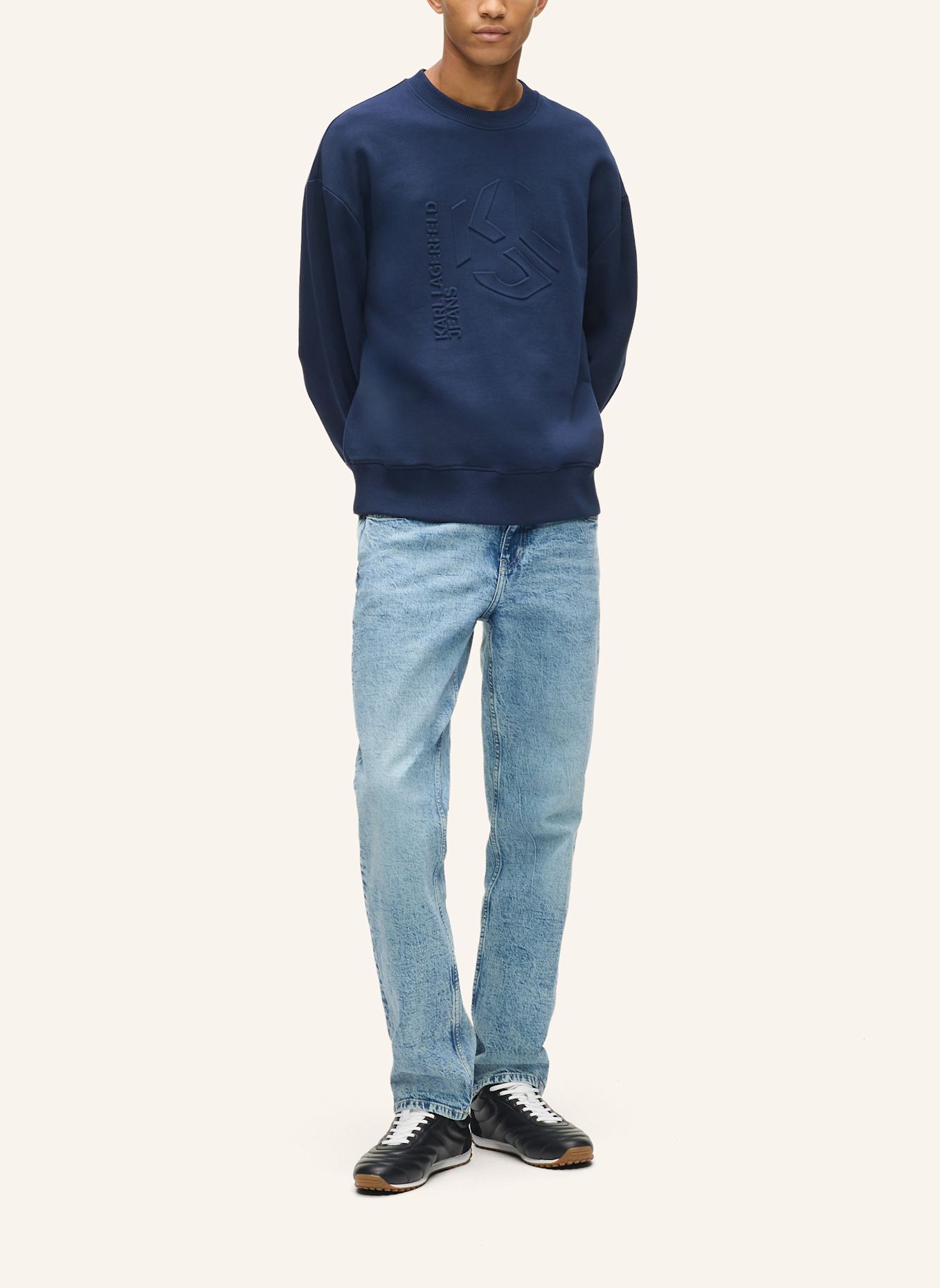 KARL LAGERFELD JEANS Jeans: BLAU