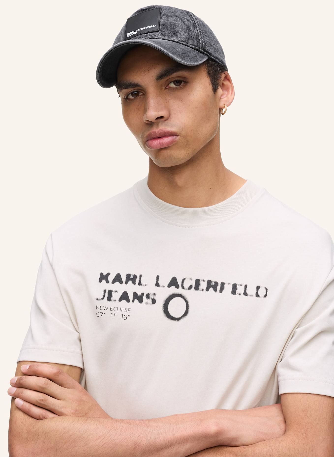 KARL LAGERFELD JEANS Hut: SCHWARZ