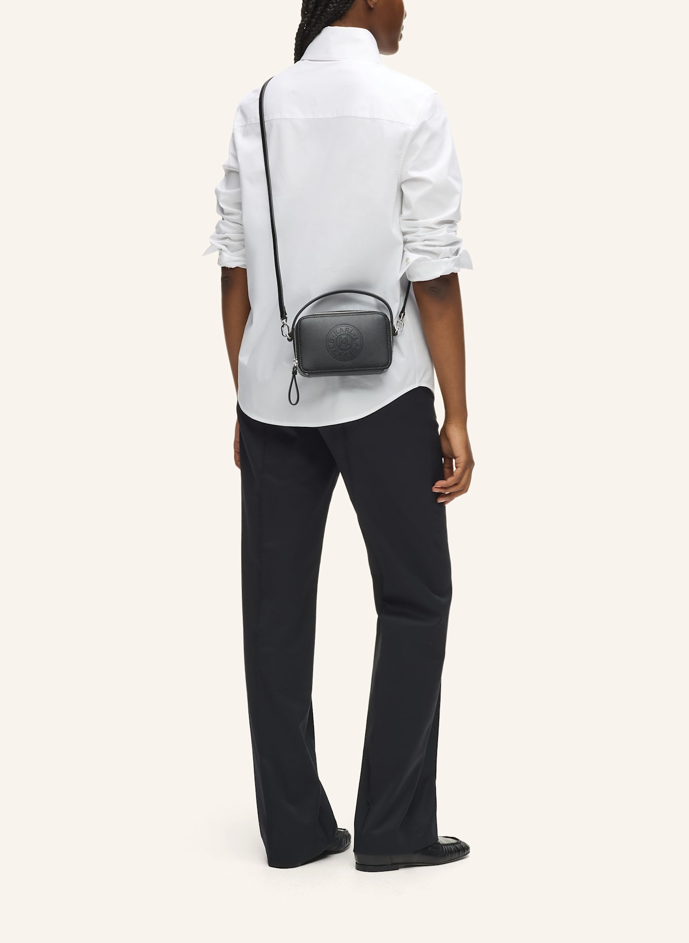 KARL LAGERFELD Pouch: SCHWARZ