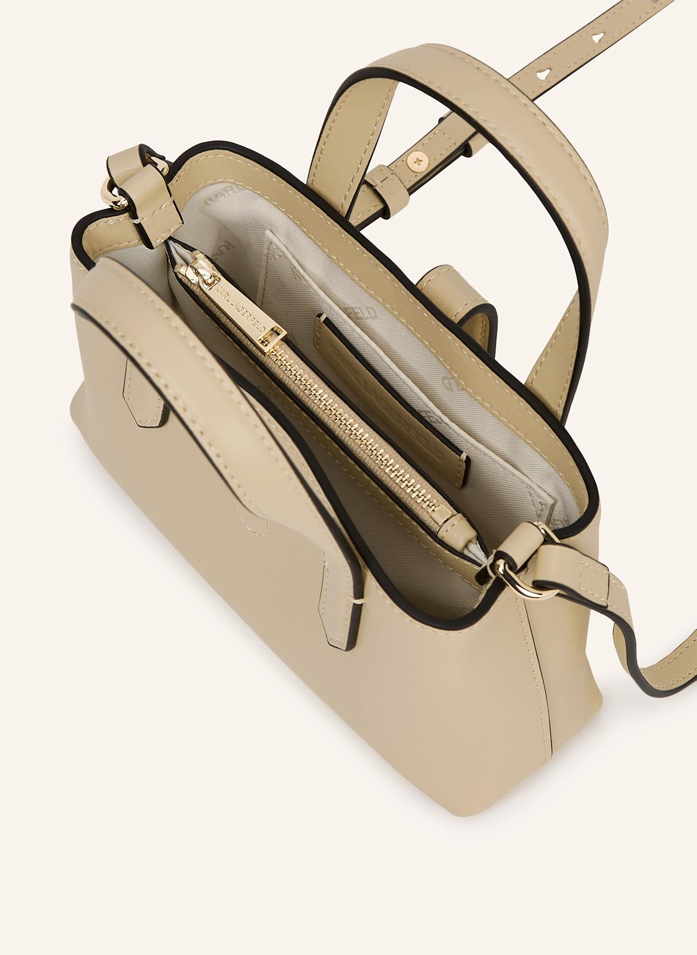 KARL LAGERFELD Pouch: BEIGE