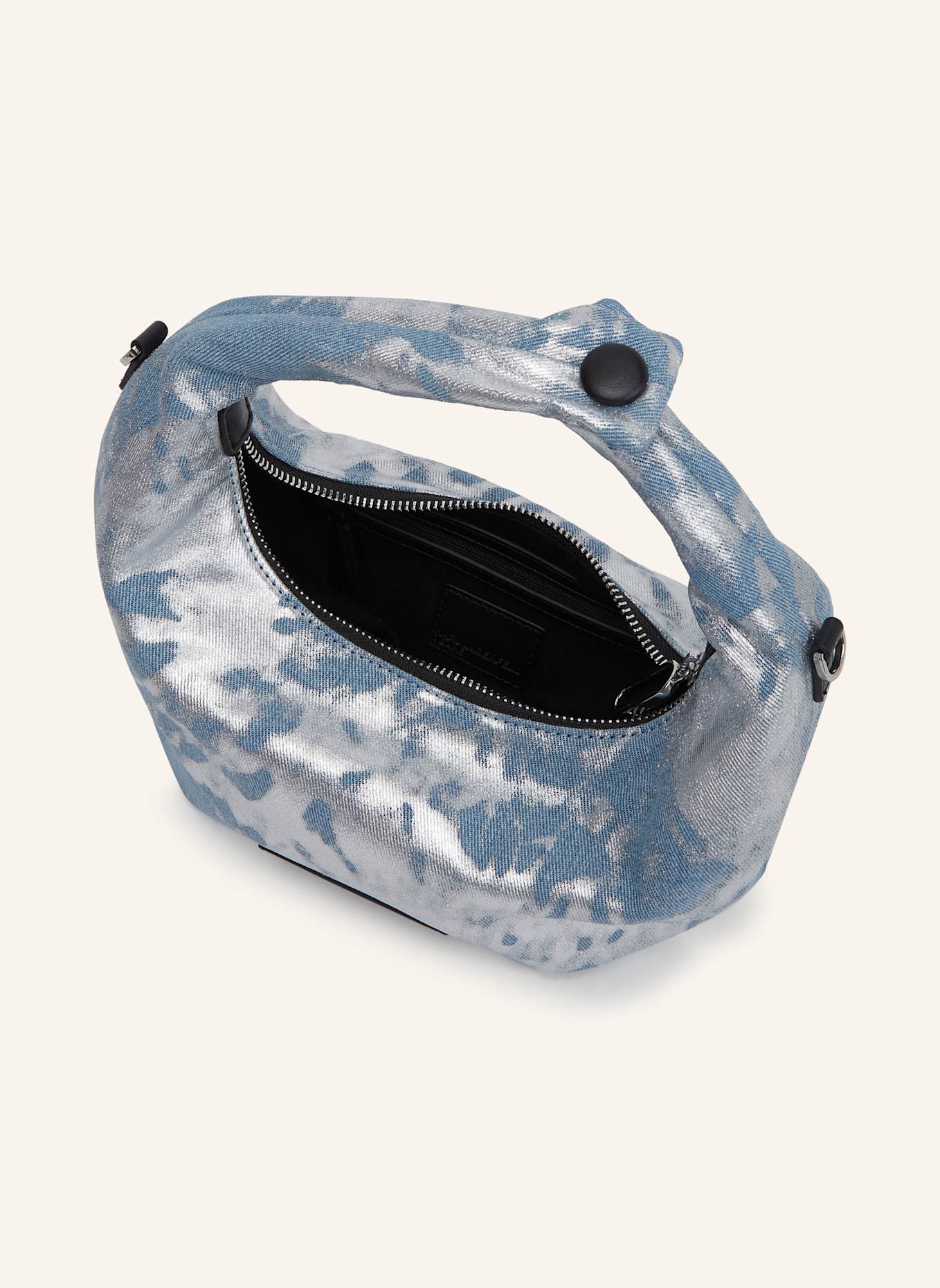 KARL LAGERFELD JEANS Hobo-Bag: SILBER