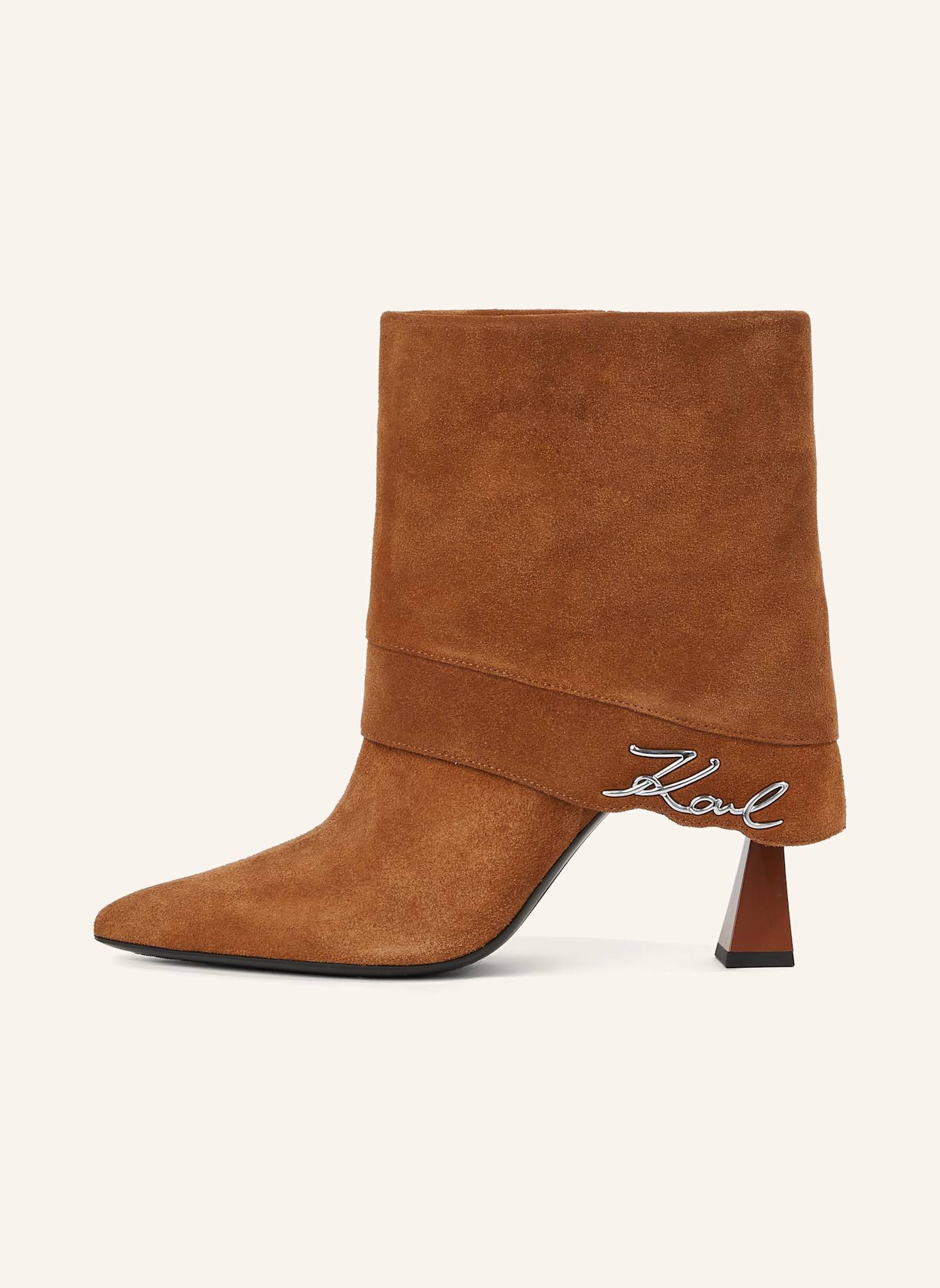 KARL LAGERFELD Stiefel: BRAUN