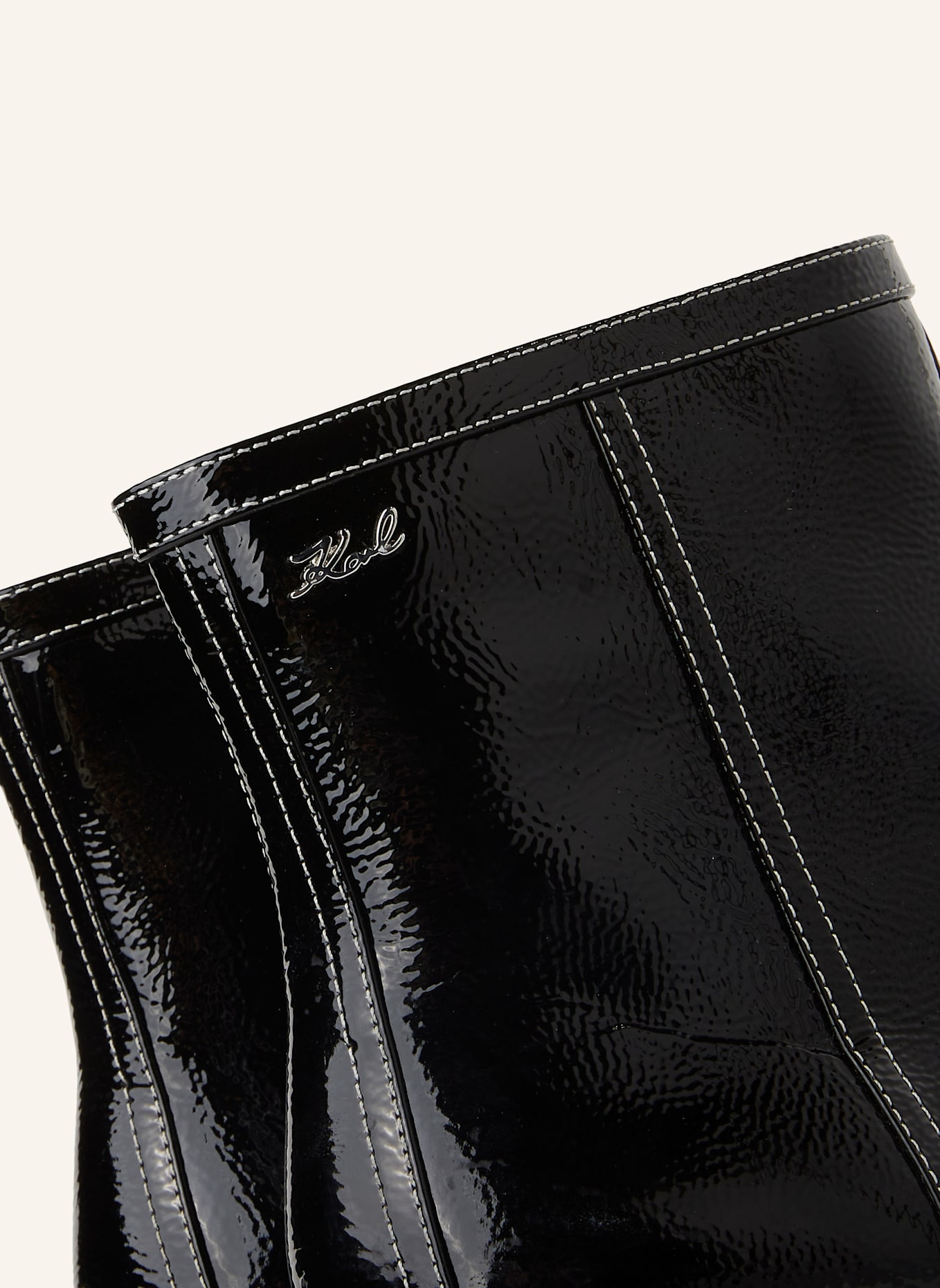 KARL LAGERFELD Stiefel: SCHWARZ