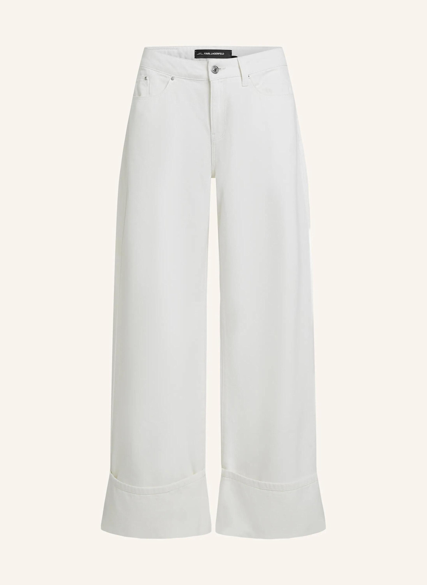 KARL LAGERFELD Jeans: WEISS
