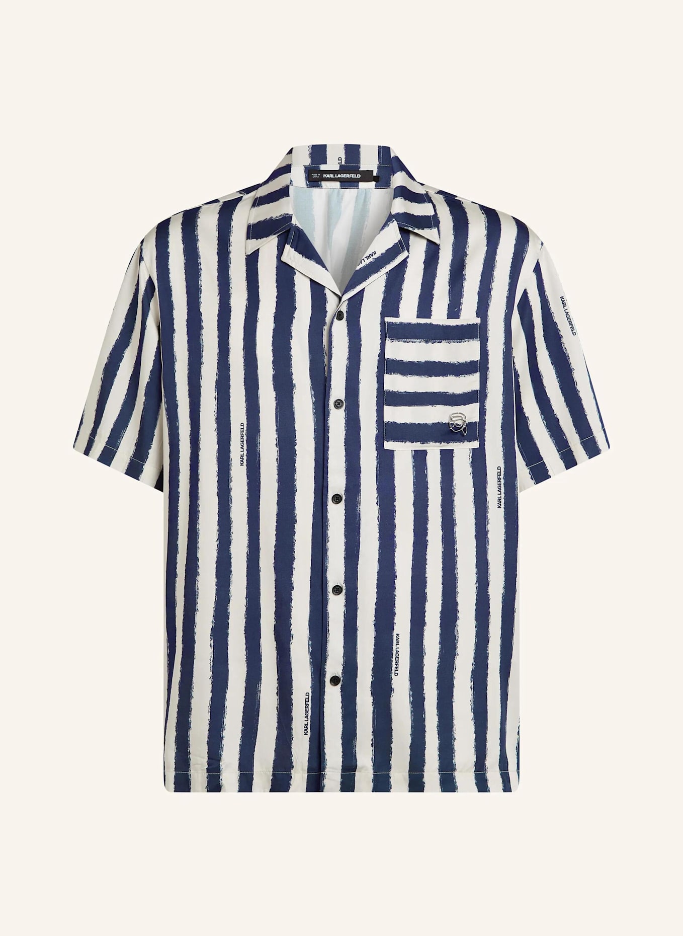 KARL LAGERFELD Hemd: BEIGE