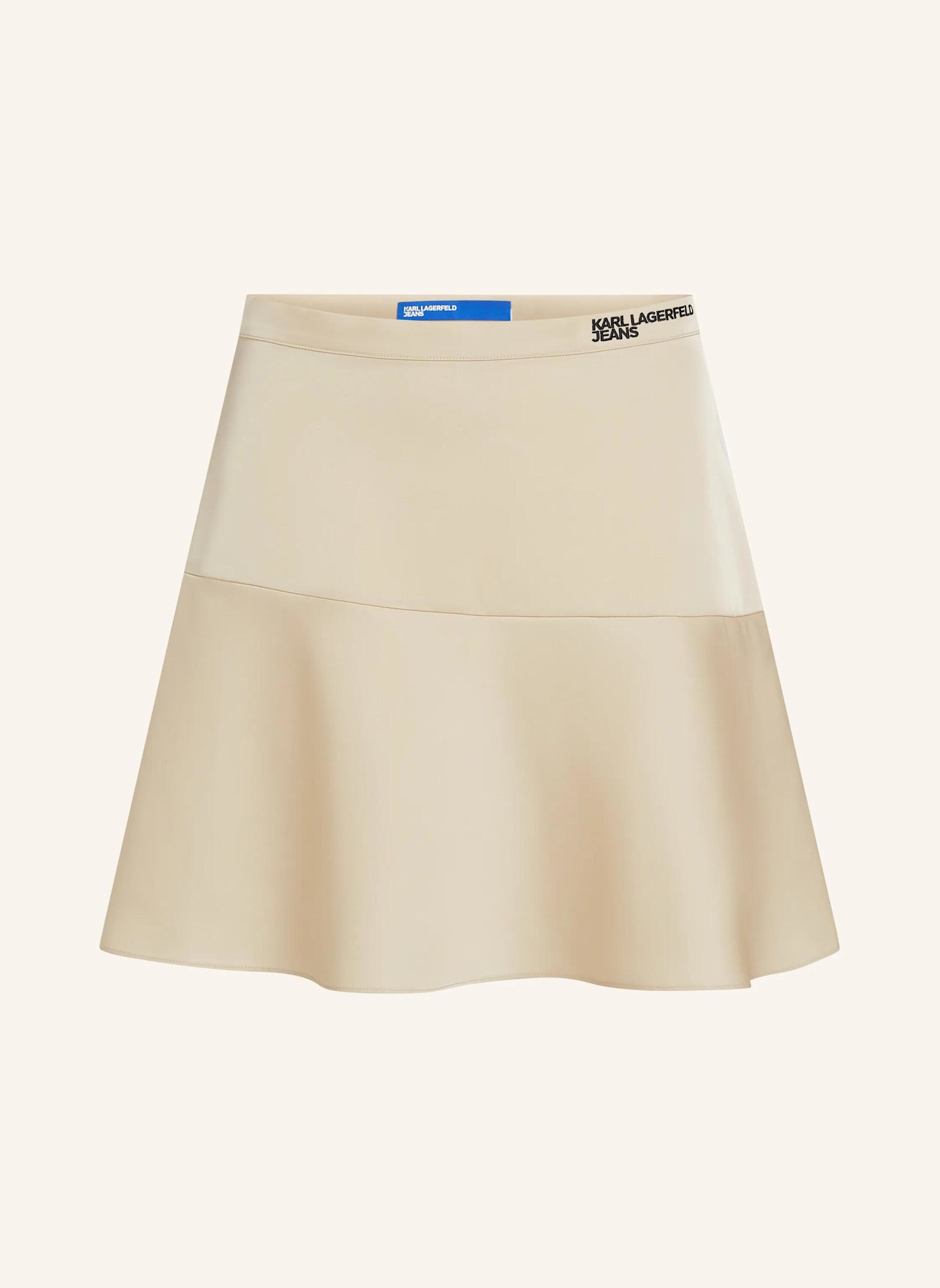 KARL LAGERFELD JEANS Rock: BEIGE
