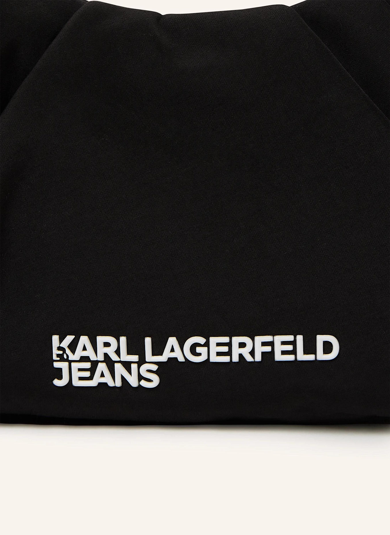 KARL LAGERFELD JEANS Hobo-Bag: SCHWARZ