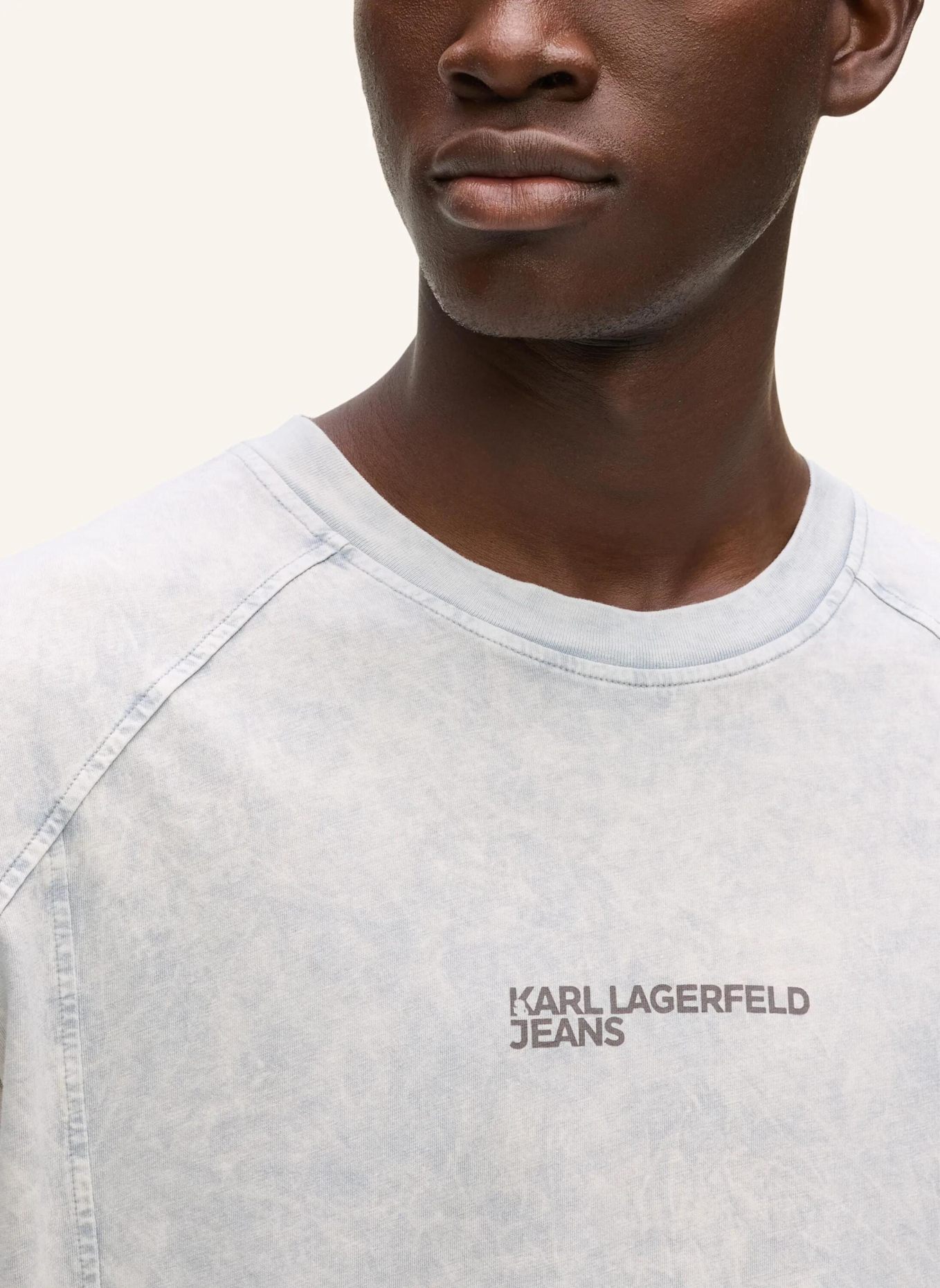 KARL LAGERFELD JEANS T-shirt: GRAU