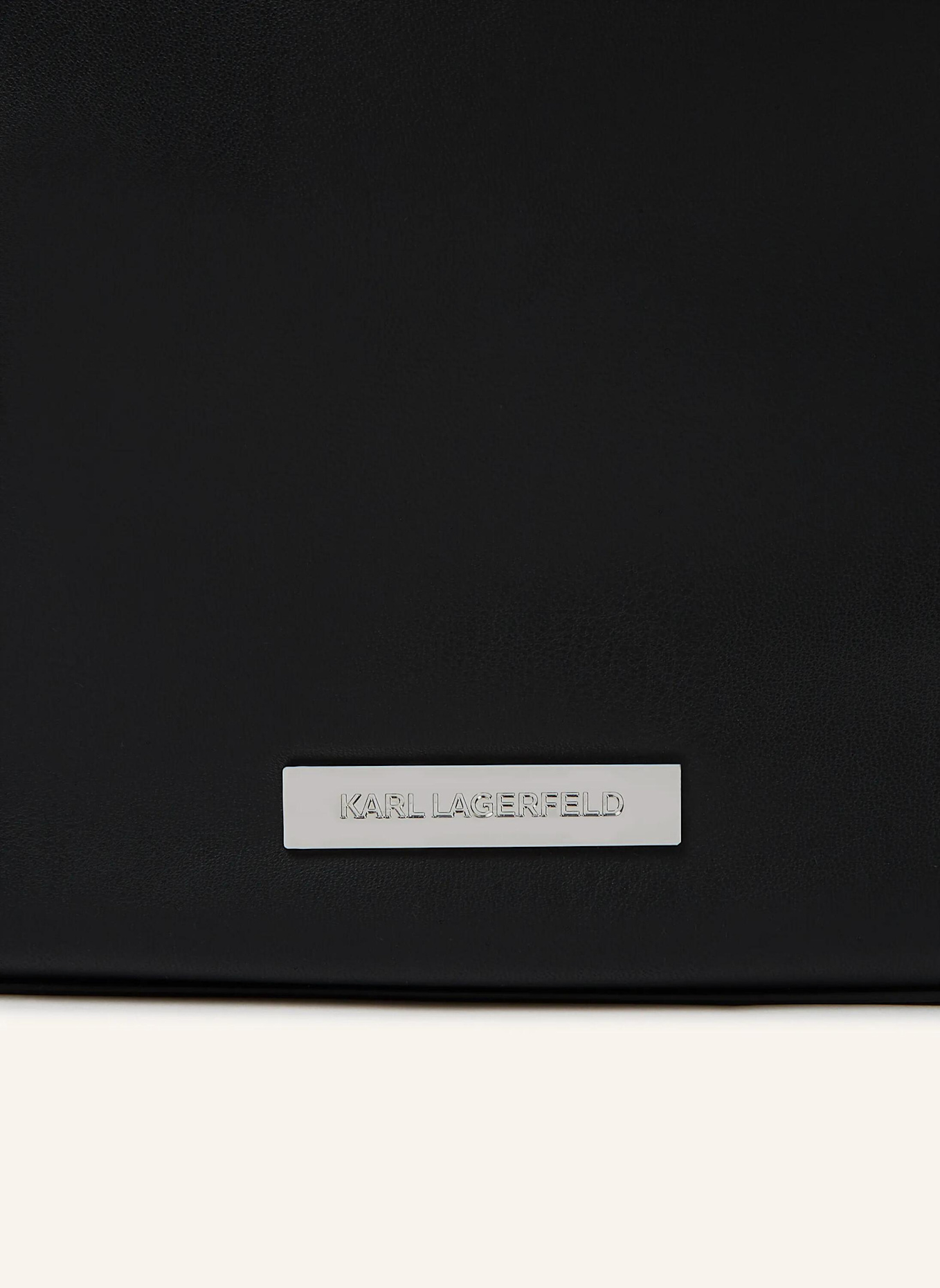 KARL LAGERFELD Hobo-Bag: SCHWARZ