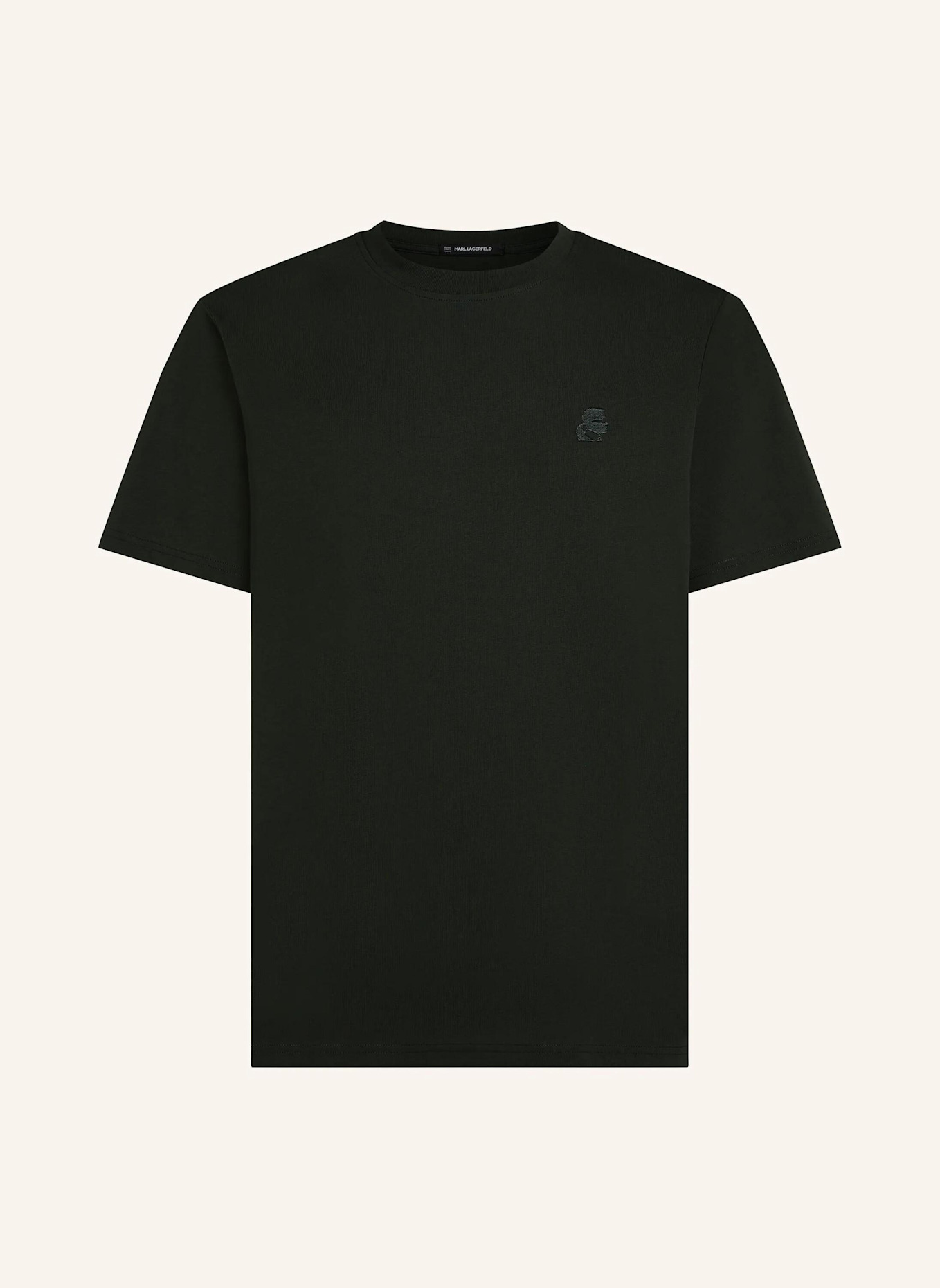 KARL LAGERFELD T-shirt: DUNKELGRÜN