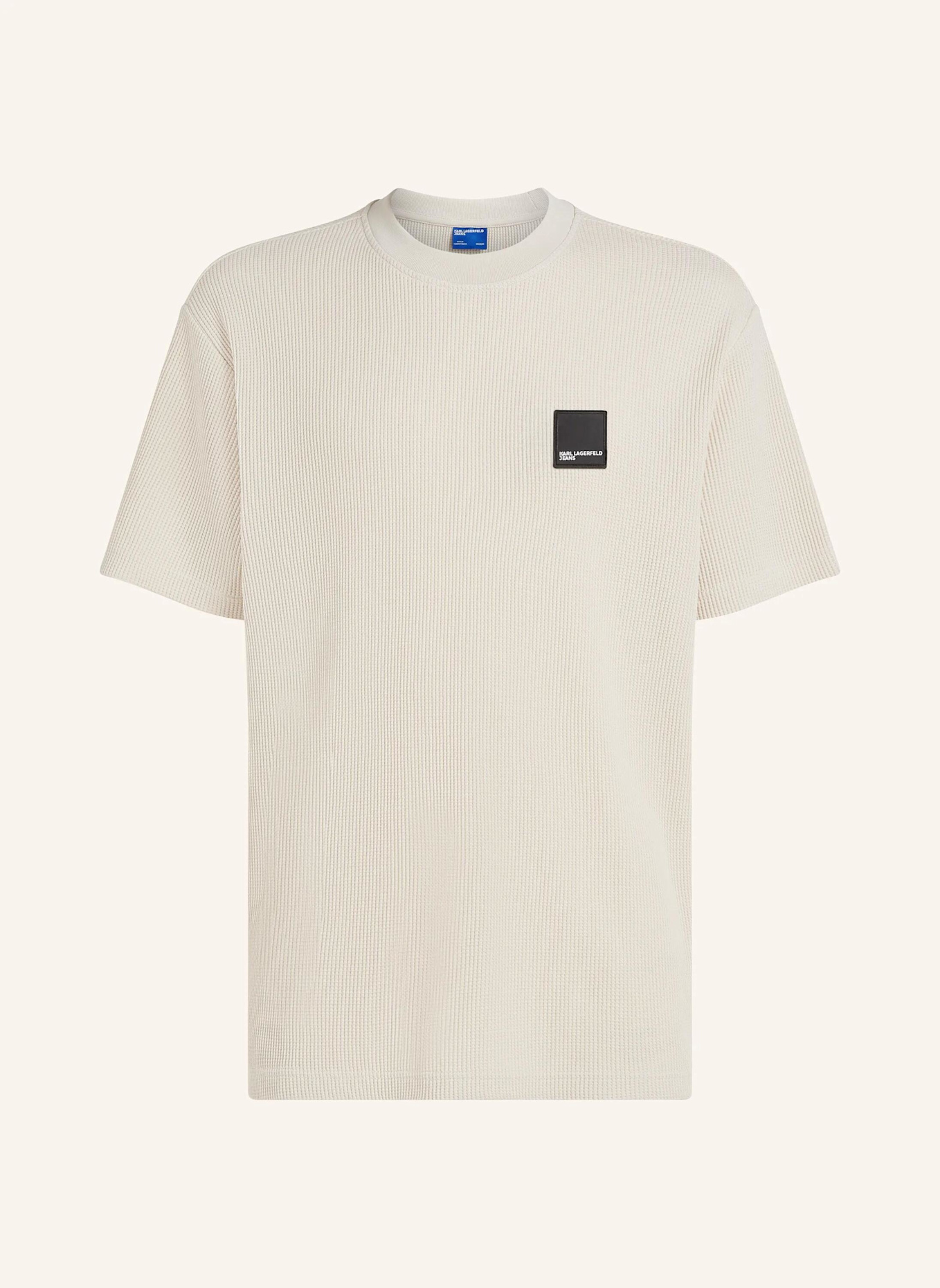 KARL LAGERFELD JEANS T-shirt: BEIGE