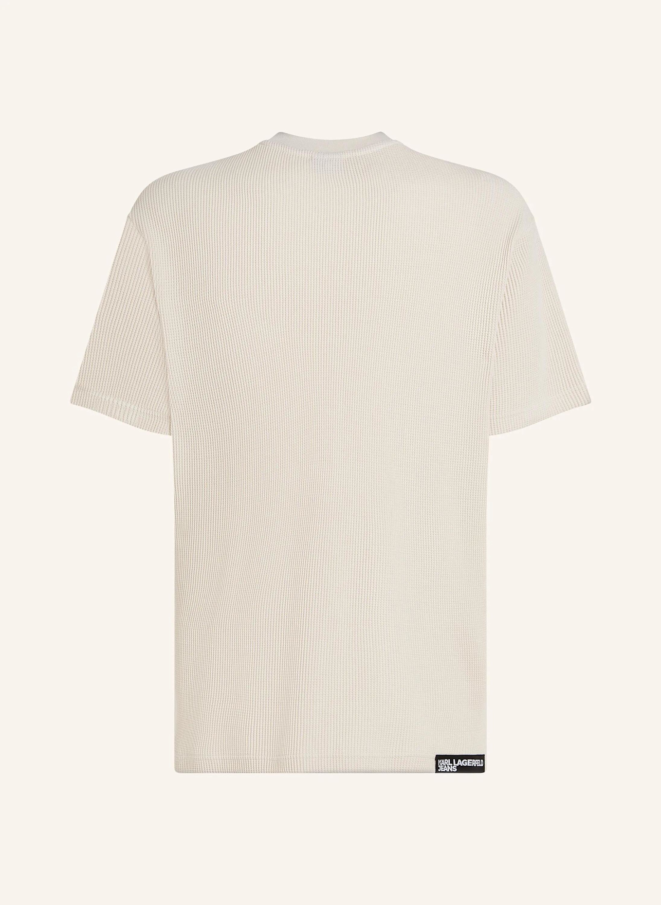 KARL LAGERFELD JEANS T-shirt: BEIGE