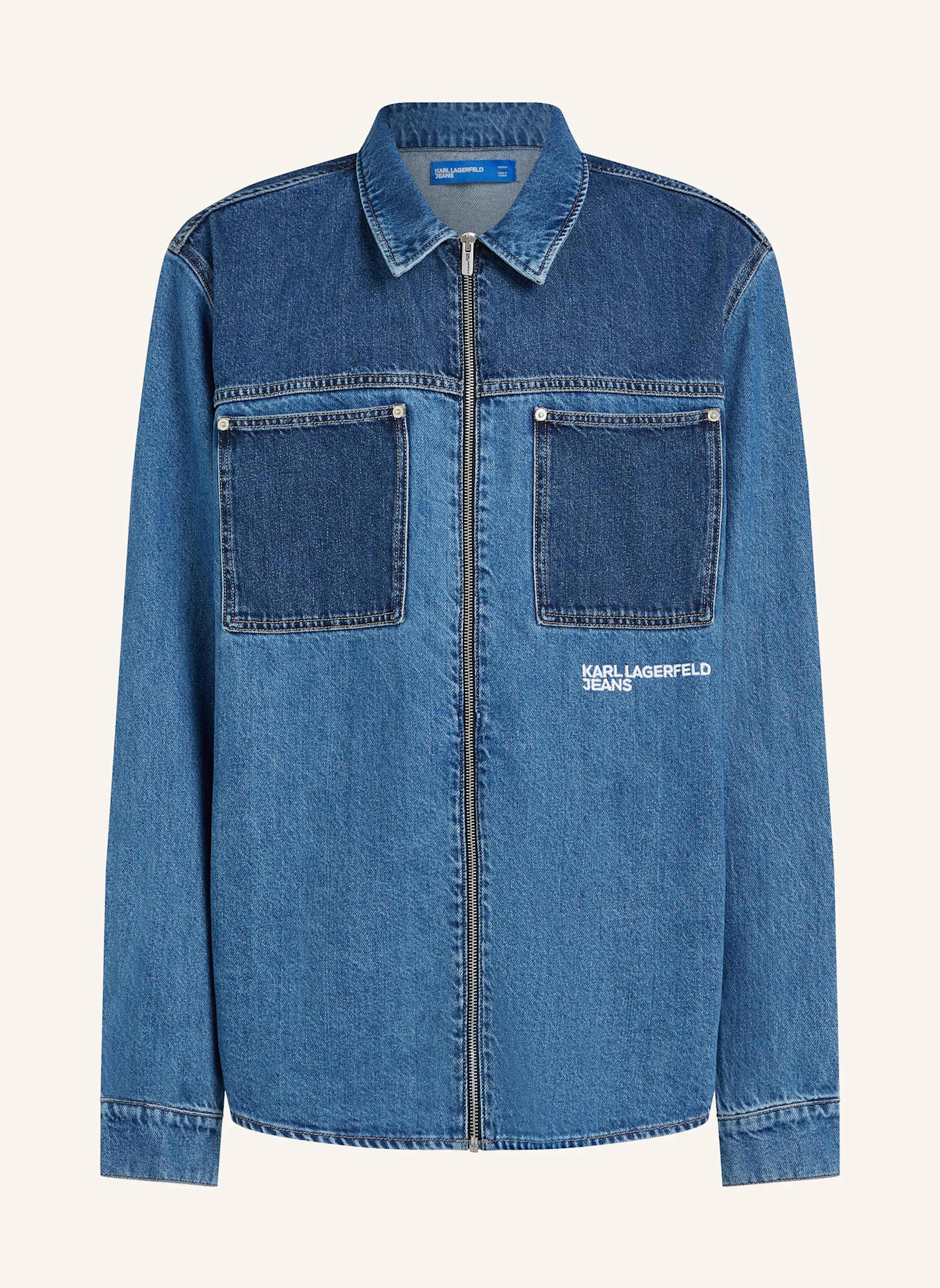 KARL LAGERFELD JEANS Hemd: BLAU