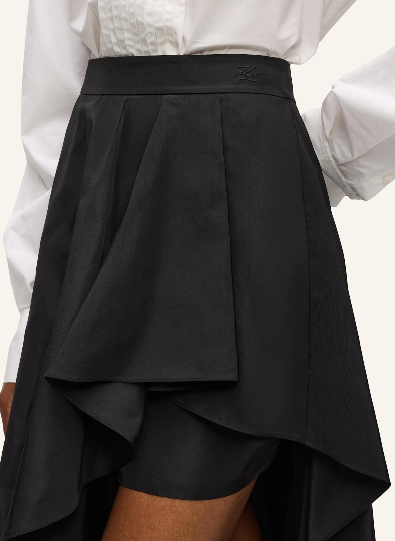 KARL LAGERFELD Rock: SCHWARZ