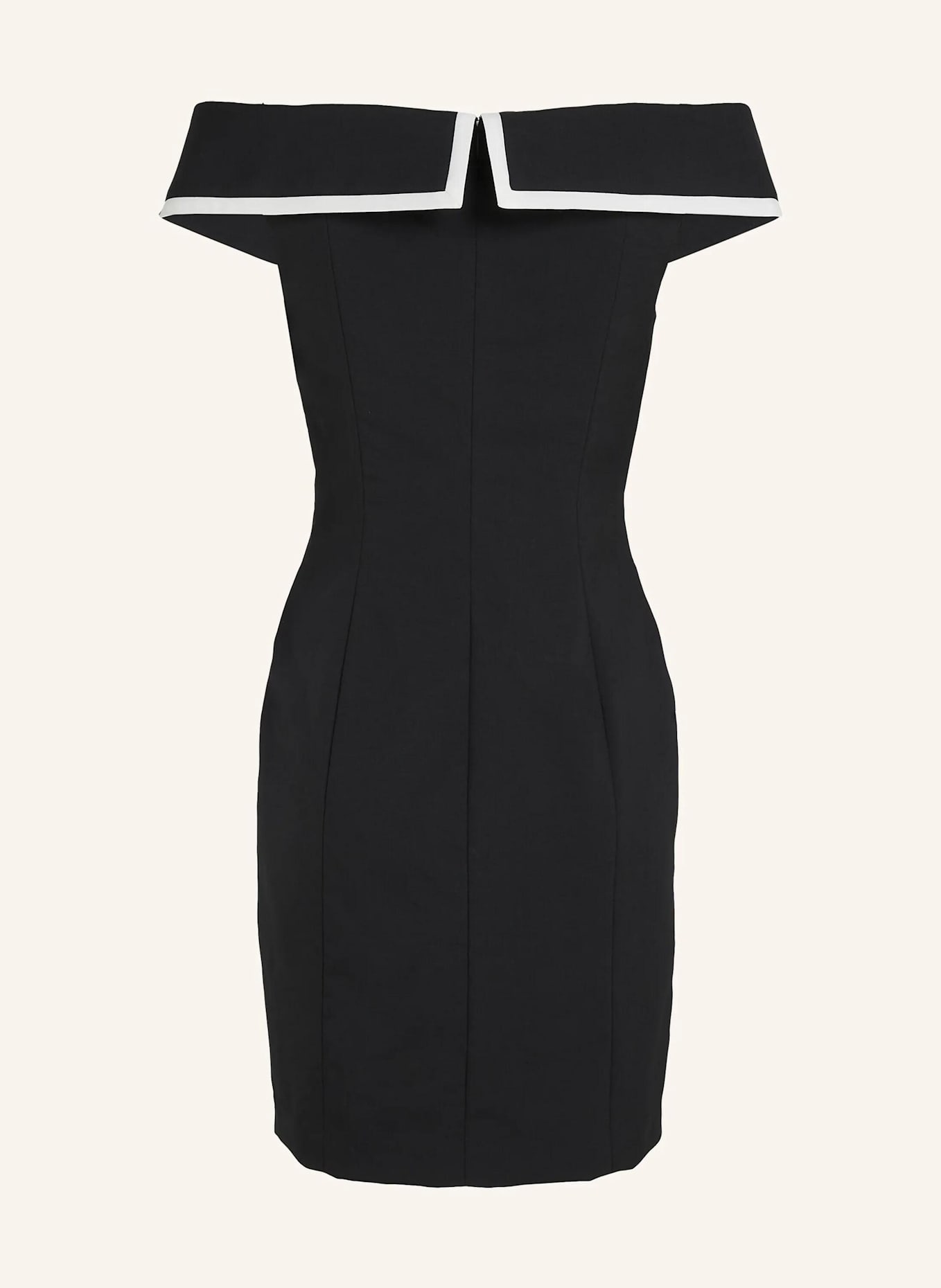 KARL LAGERFELD Kleid: SCHWARZ