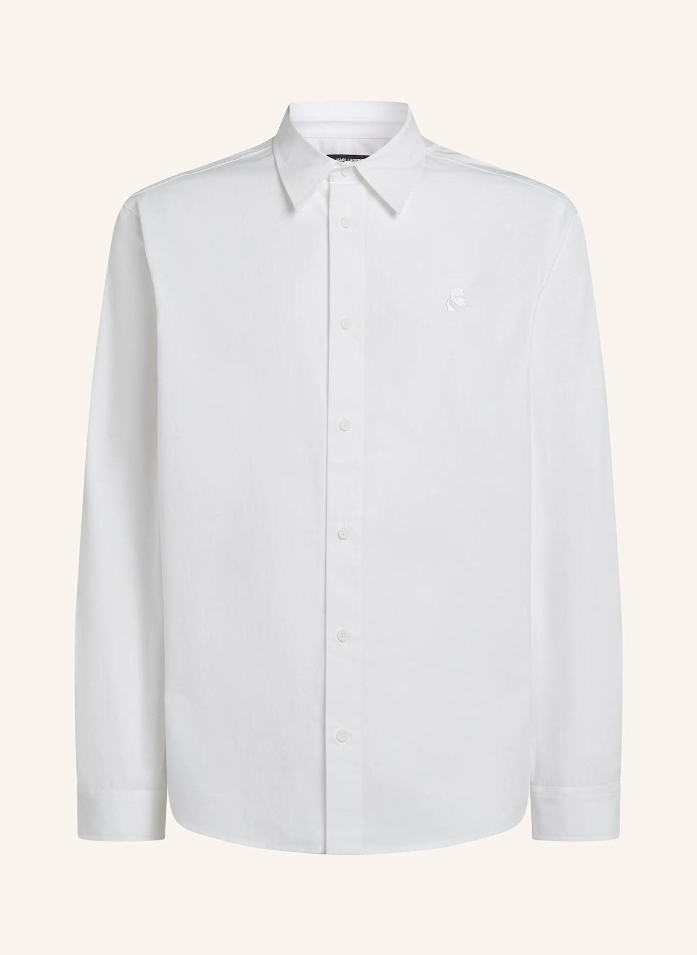 KARL LAGERFELD Hemd: WEISS