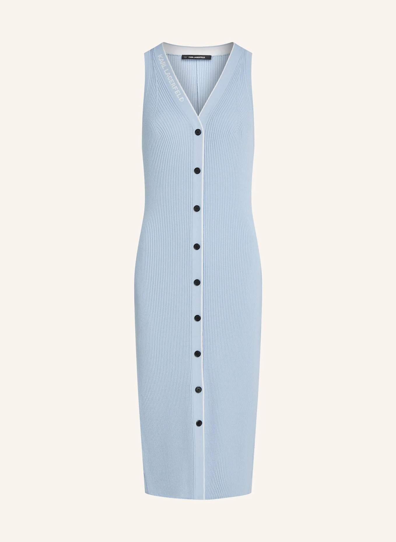 KARL LAGERFELD Kleid: HELLBLAU
