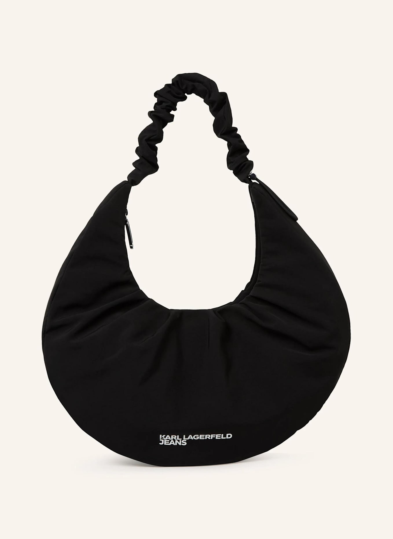 KARL LAGERFELD JEANS Hobo-Bag: SCHWARZ