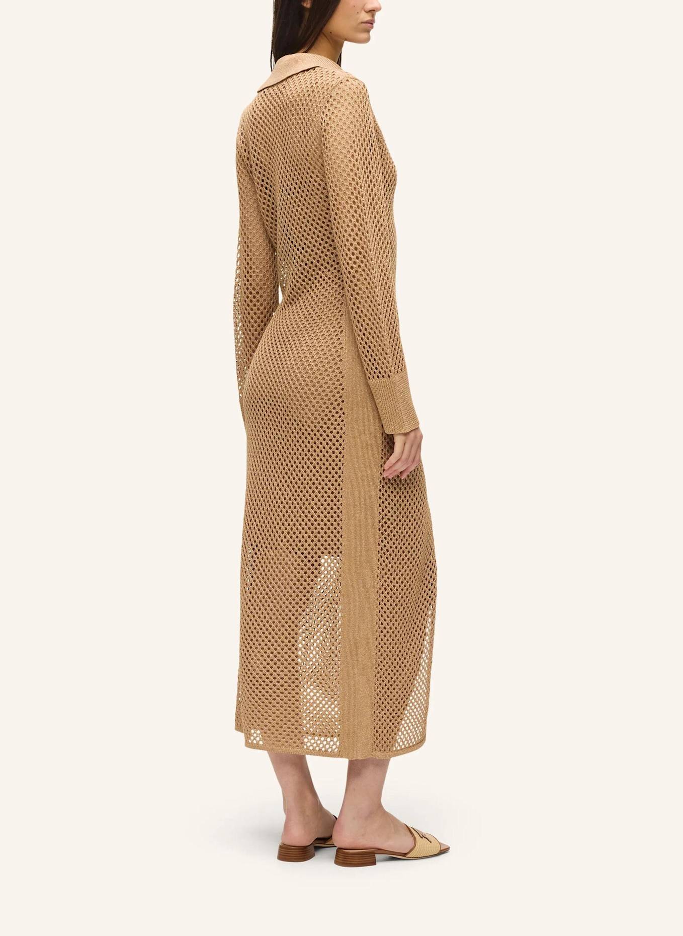 KARL LAGERFELD Kleid: BRAUN