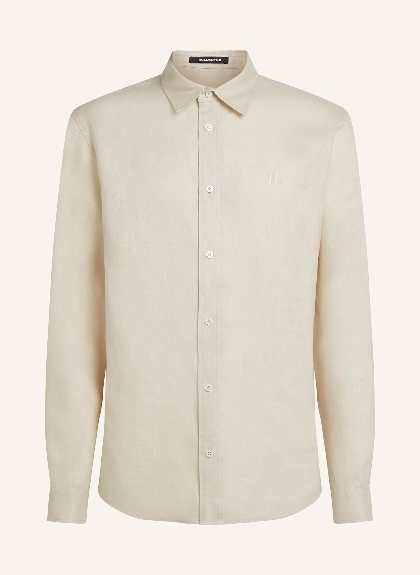 KARL LAGERFELD Hemd: BEIGE