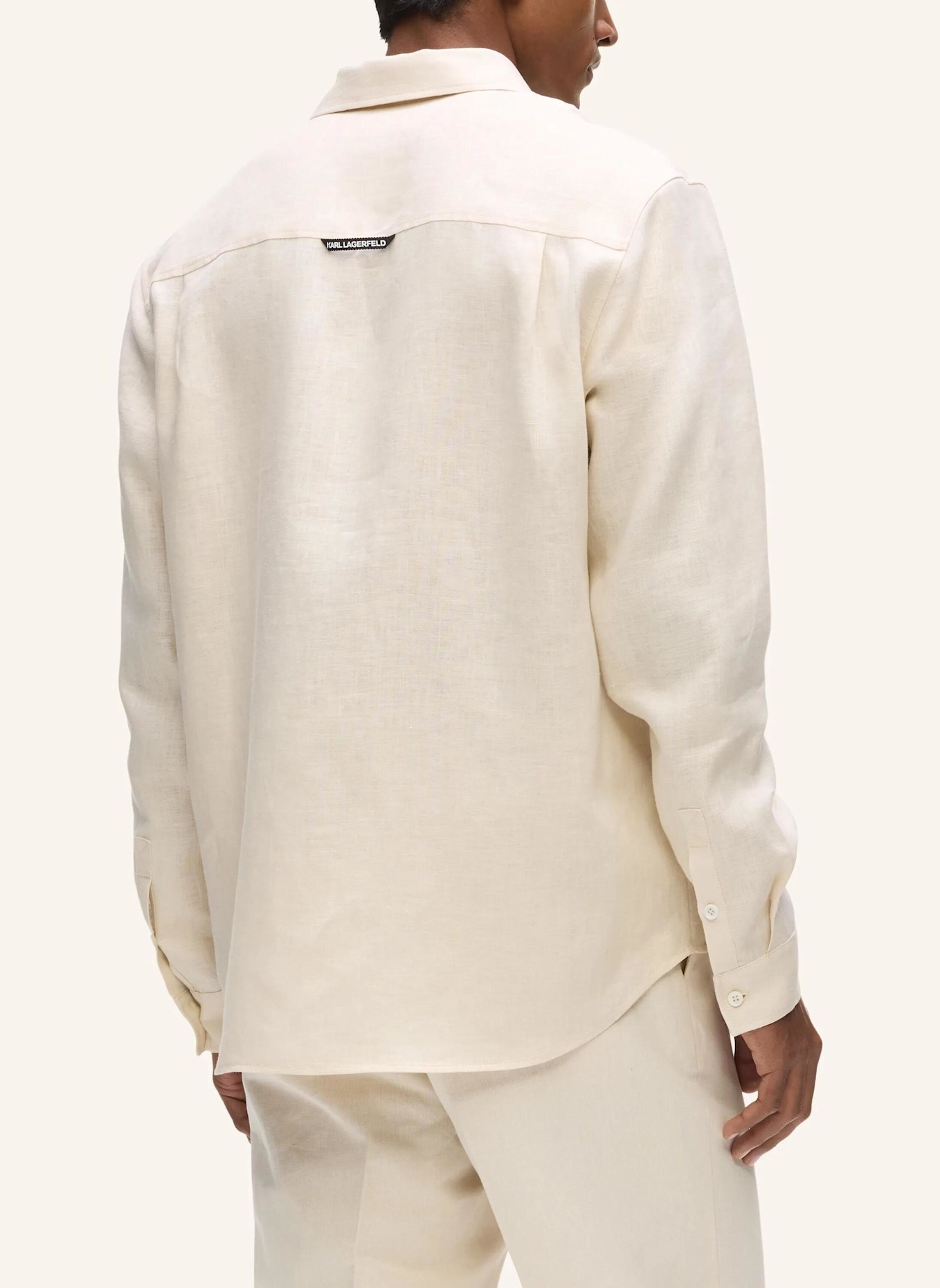 KARL LAGERFELD Hemd: BEIGE