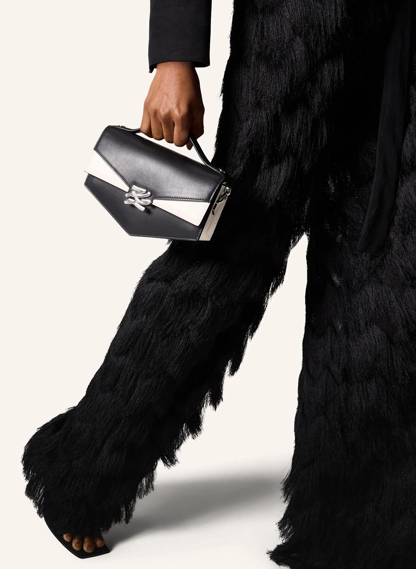 KARL LAGERFELD Umhängetasche: SCHWARZ