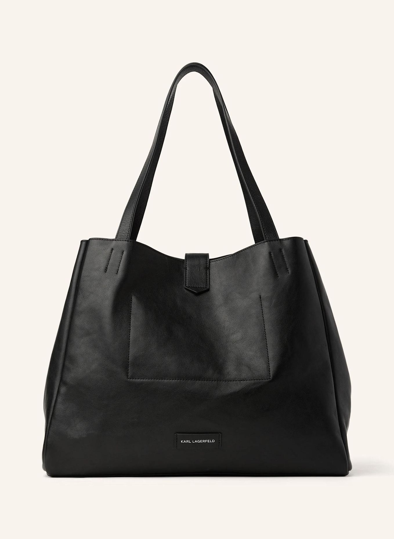 KARL LAGERFELD Handtasche: SCHWARZ