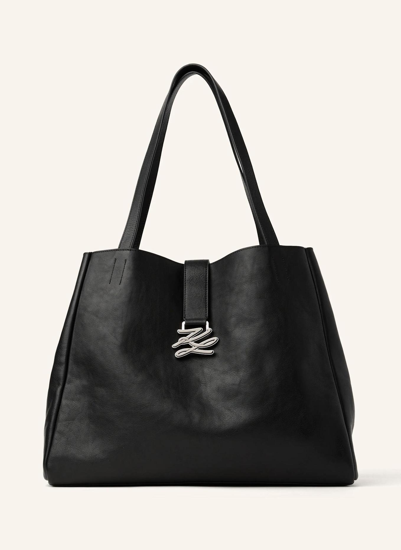KARL LAGERFELD Handtasche: SCHWARZ