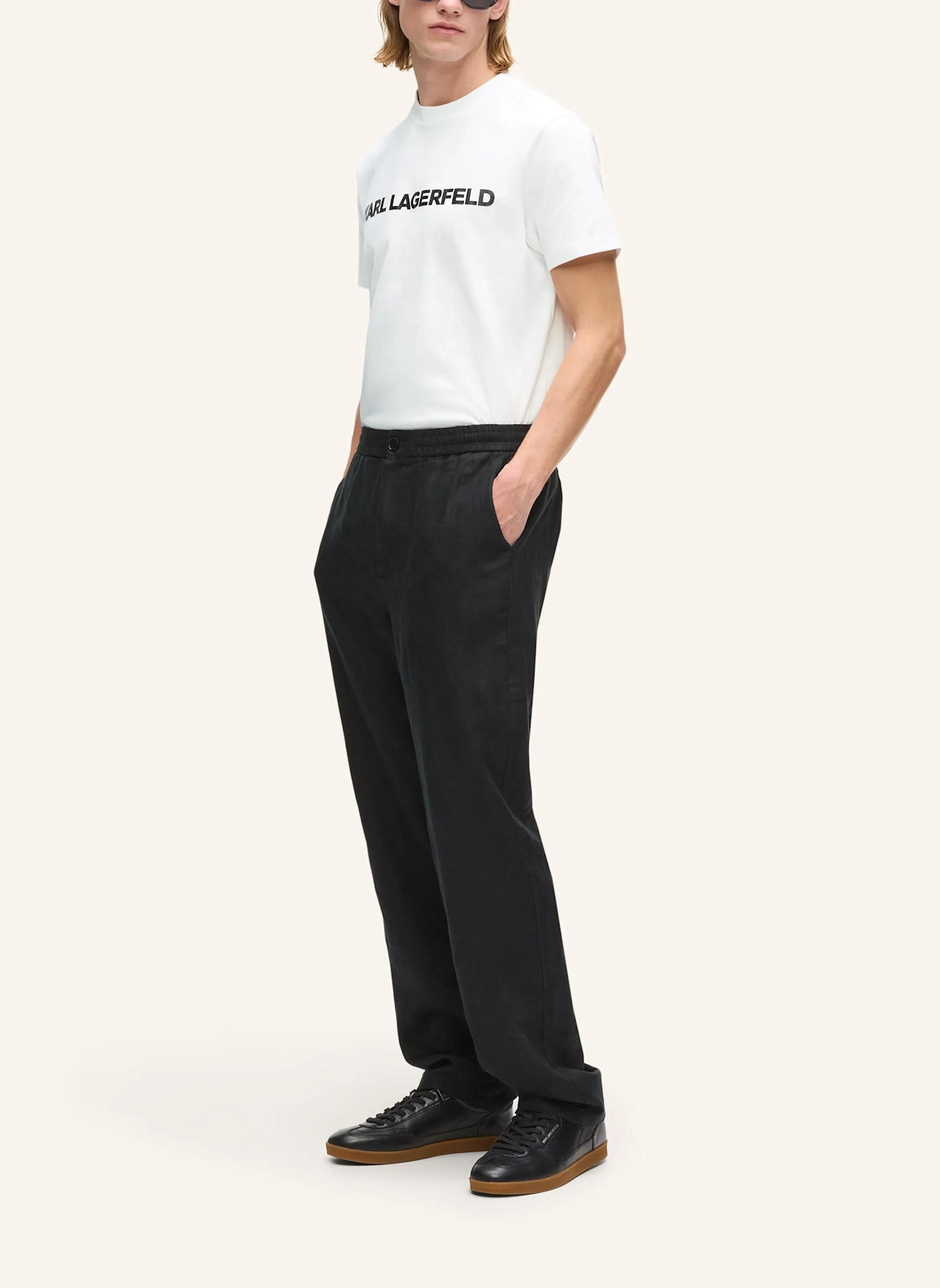 KARL LAGERFELD T-shirt: WEISS