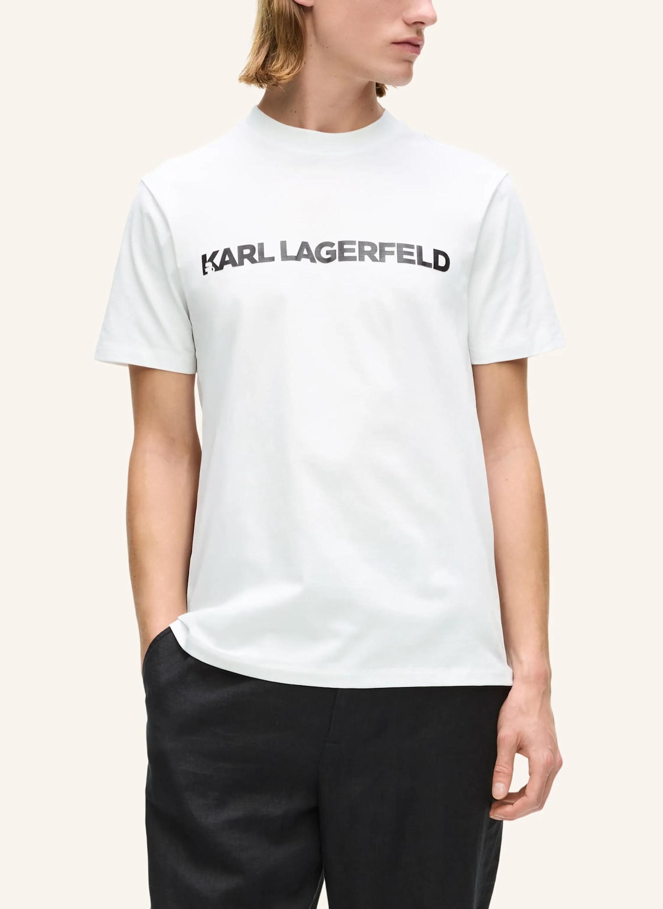KARL LAGERFELD T-shirt: WEISS