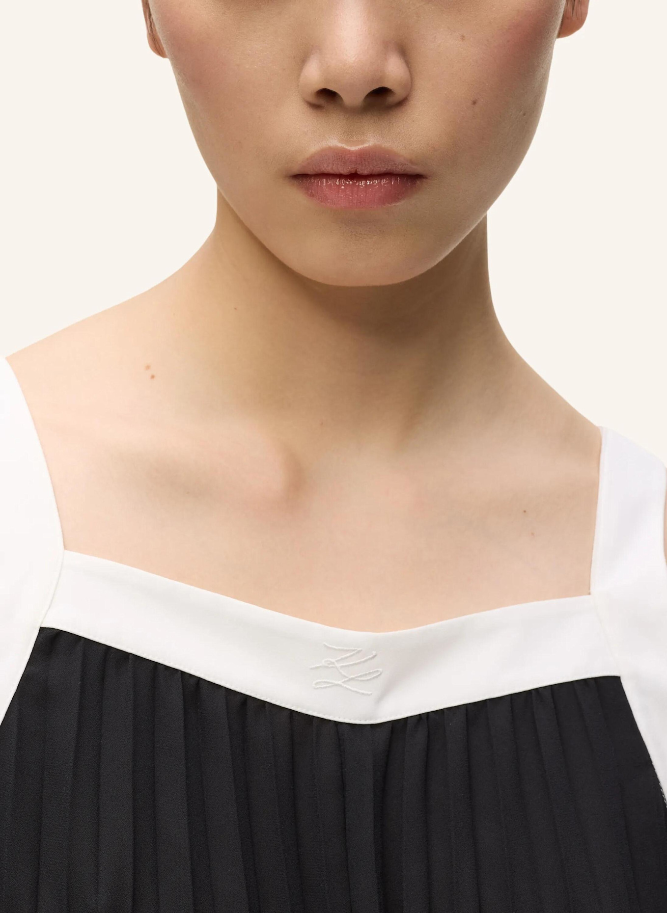 KARL LAGERFELD Jumpsuit: SCHWARZ