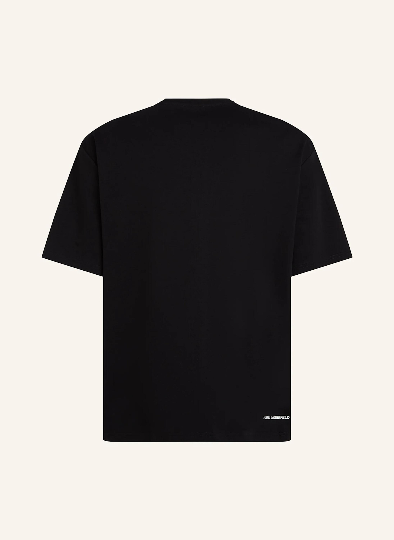 KARL LAGERFELD T-shirt: SCHWARZ