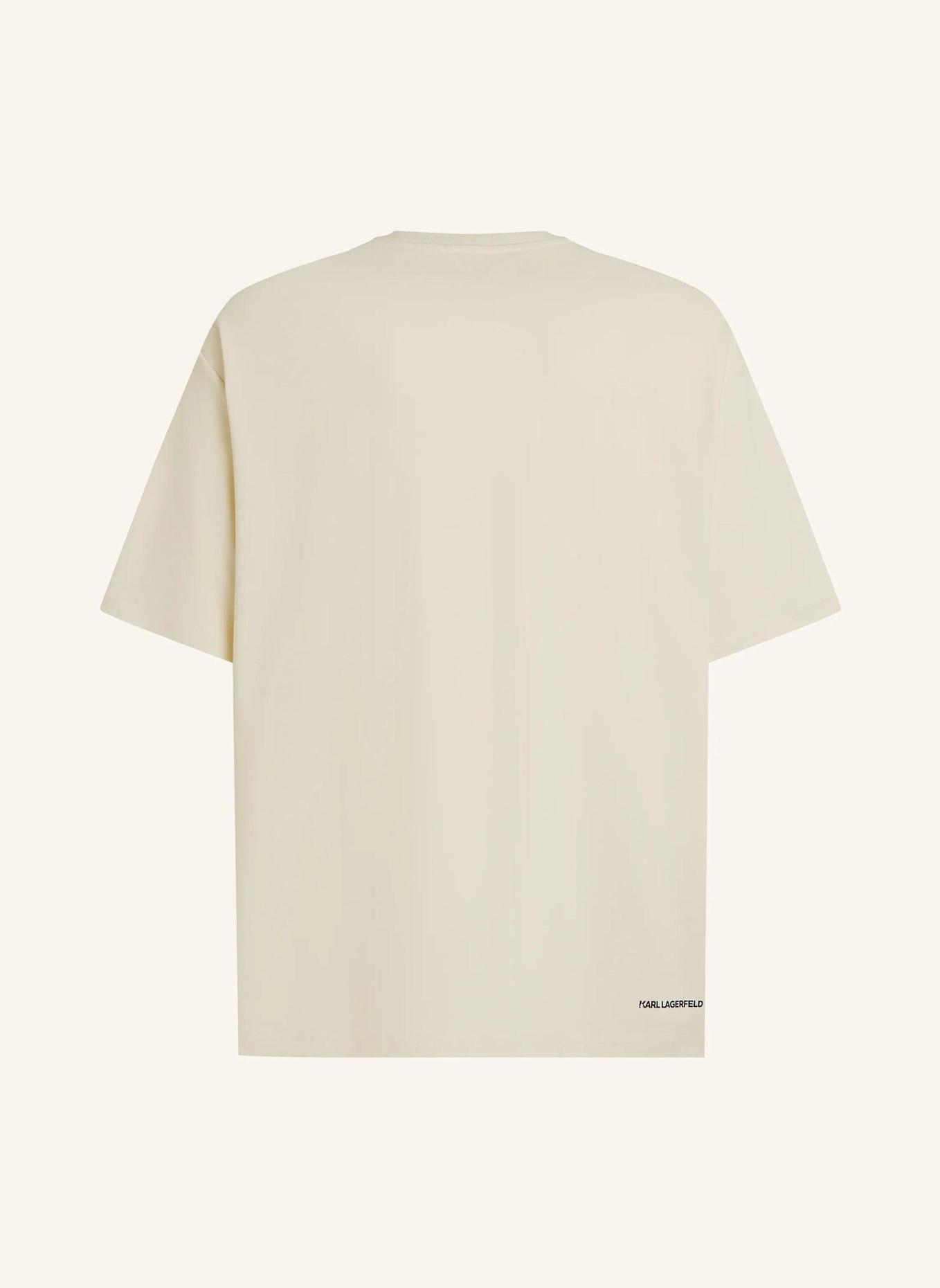 KARL LAGERFELD T-shirt: BEIGE