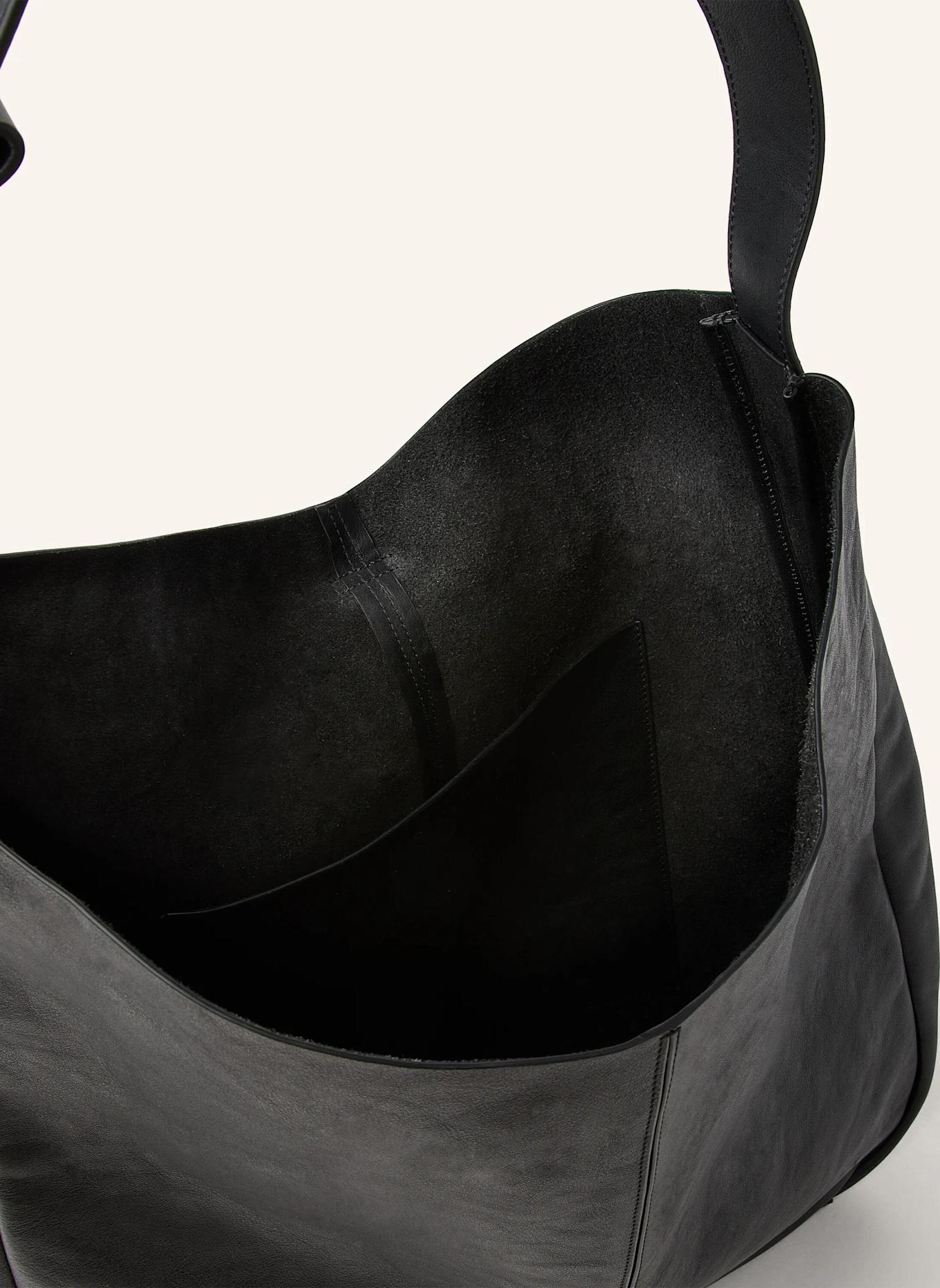 KARL LAGERFELD Hobo-Bag: SCHWARZ