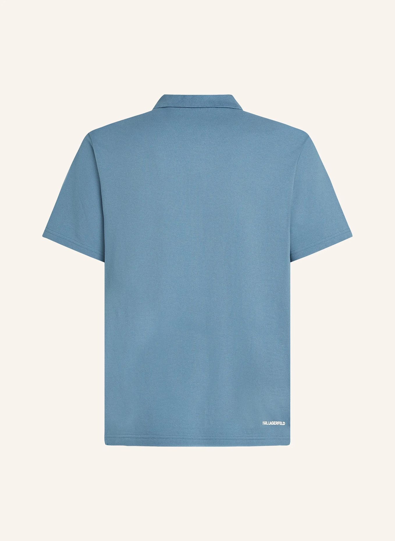 KARL LAGERFELD Poloshirt: BLAU