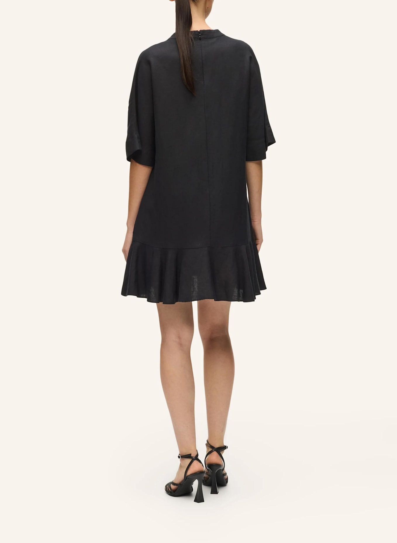 KARL LAGERFELD Kleid: SCHWARZ