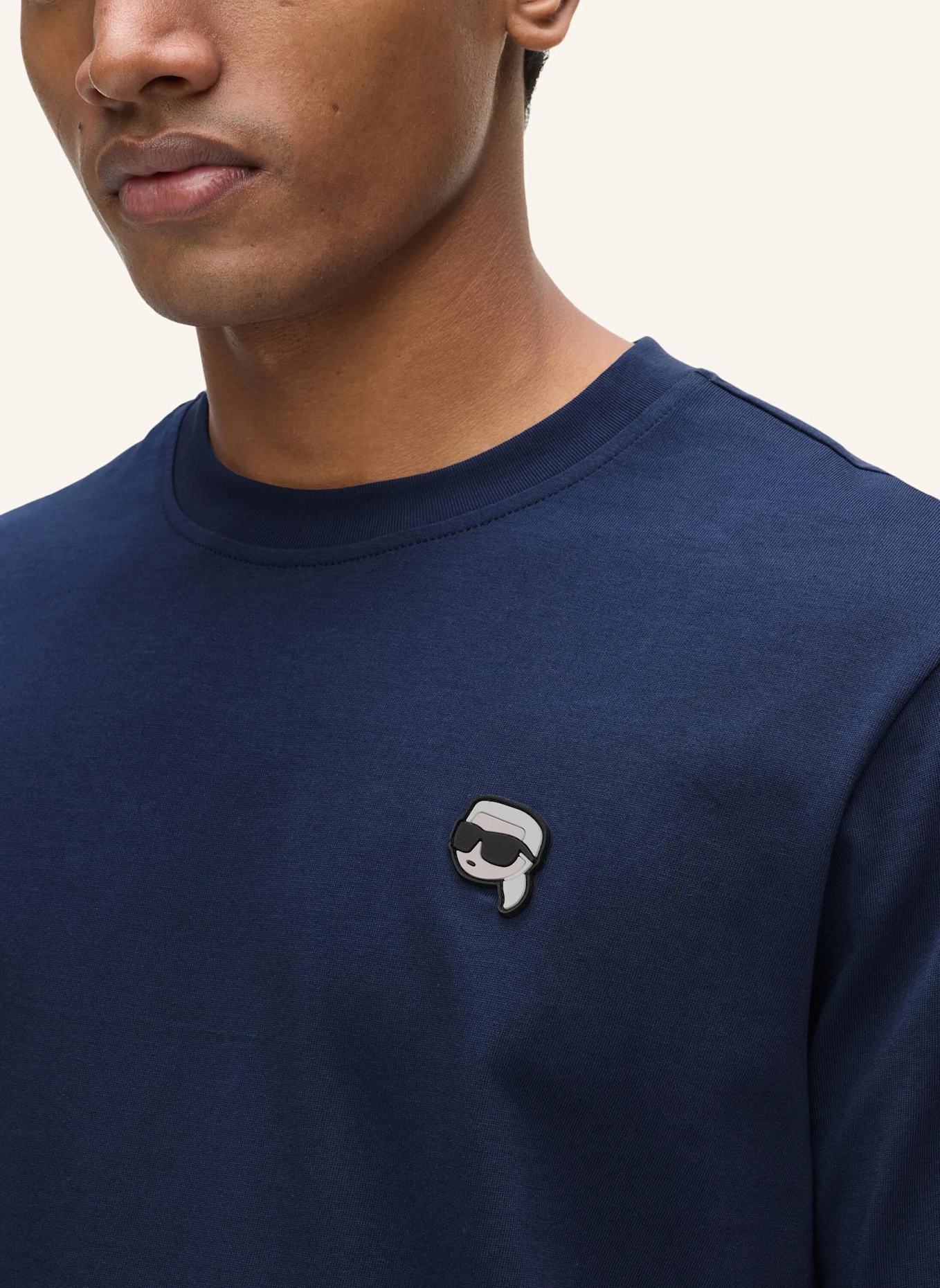 KARL LAGERFELD T-shirt: DUNKELBLAU