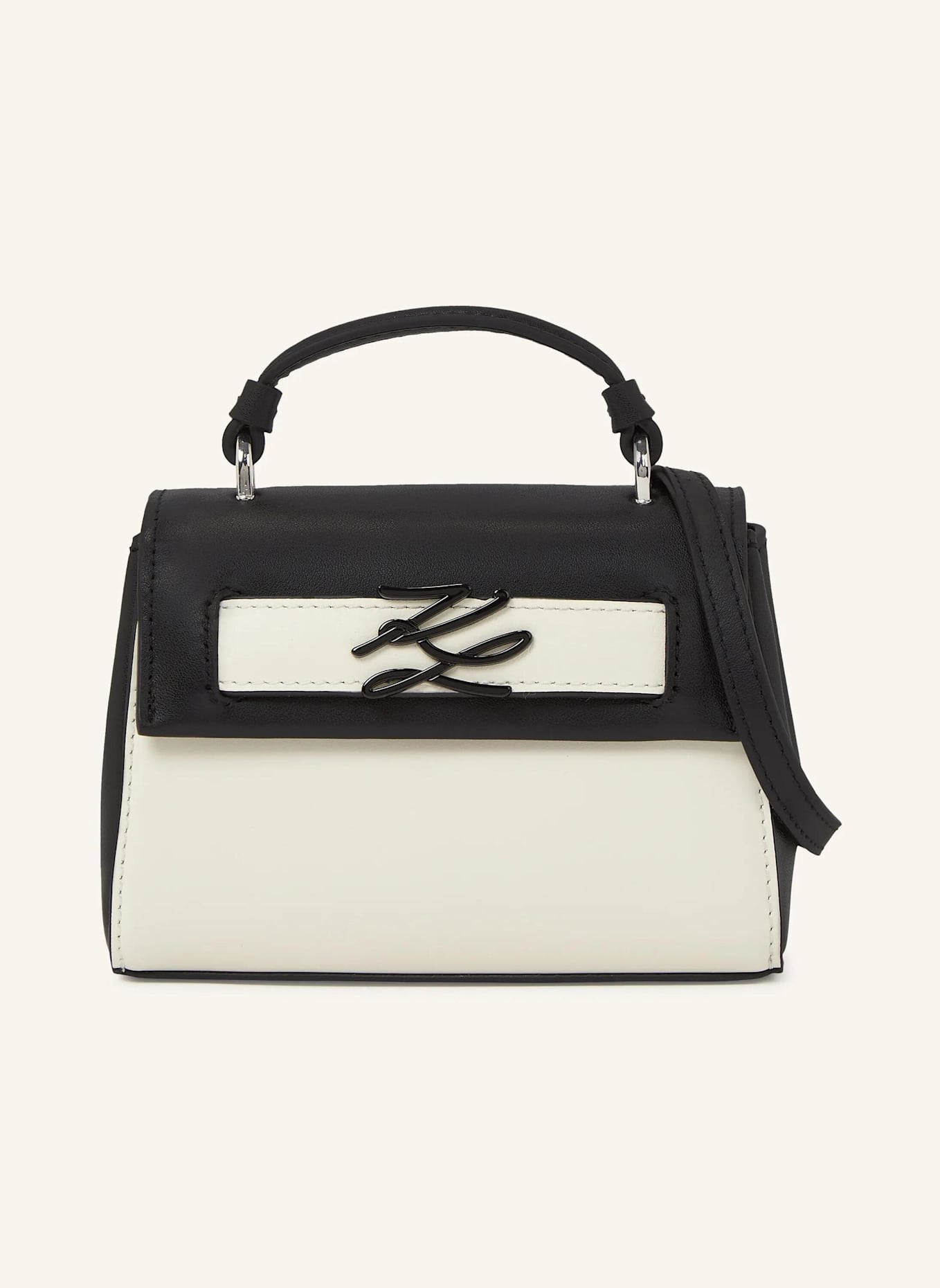 KARL LAGERFELD Mini-Tasche: SCHWARZ