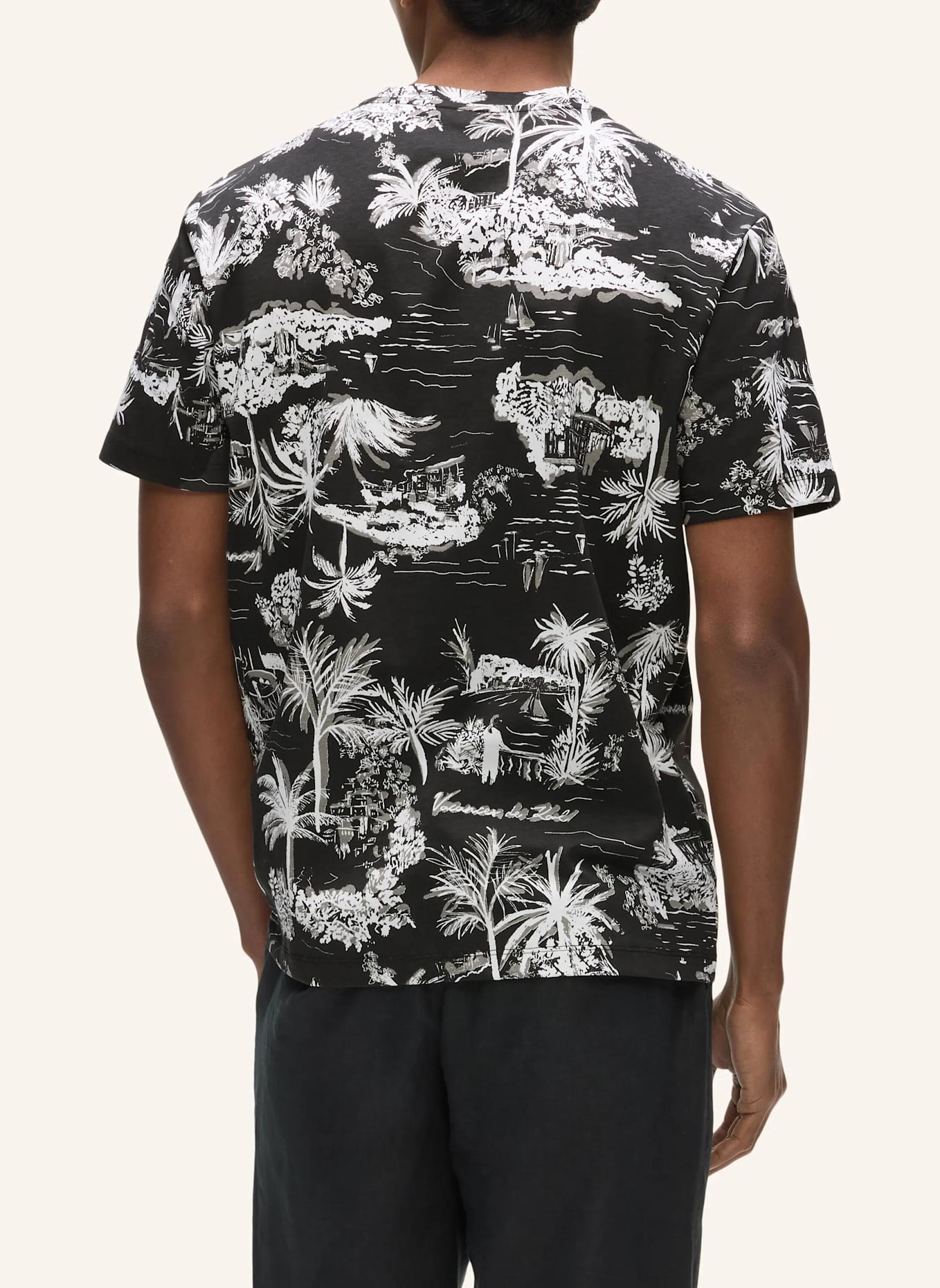 KARL LAGERFELD T-shirt: SCHWARZ