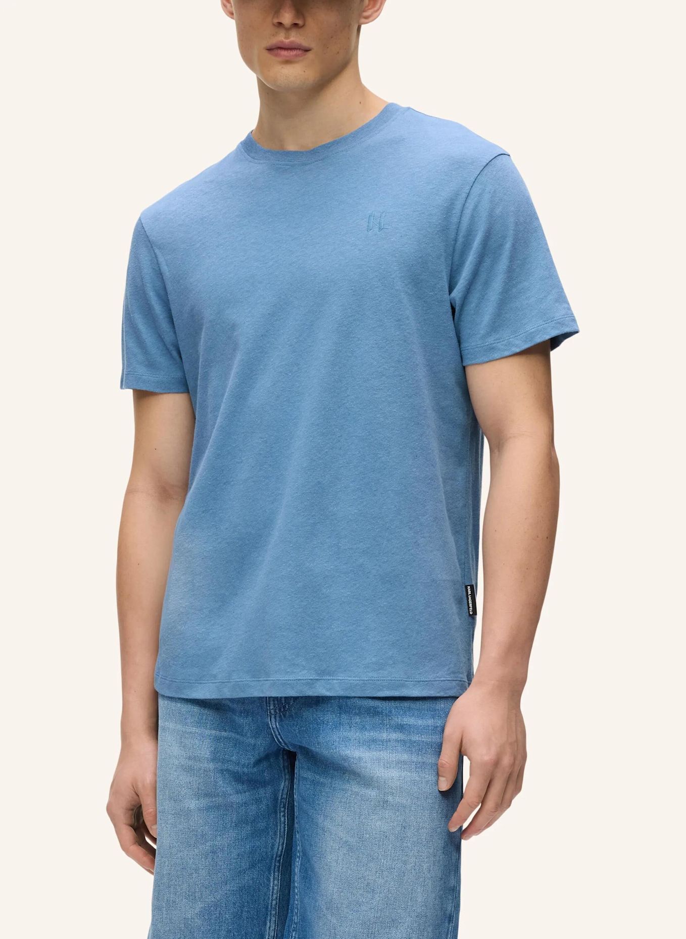 KARL LAGERFELD T-shirt: BLAU