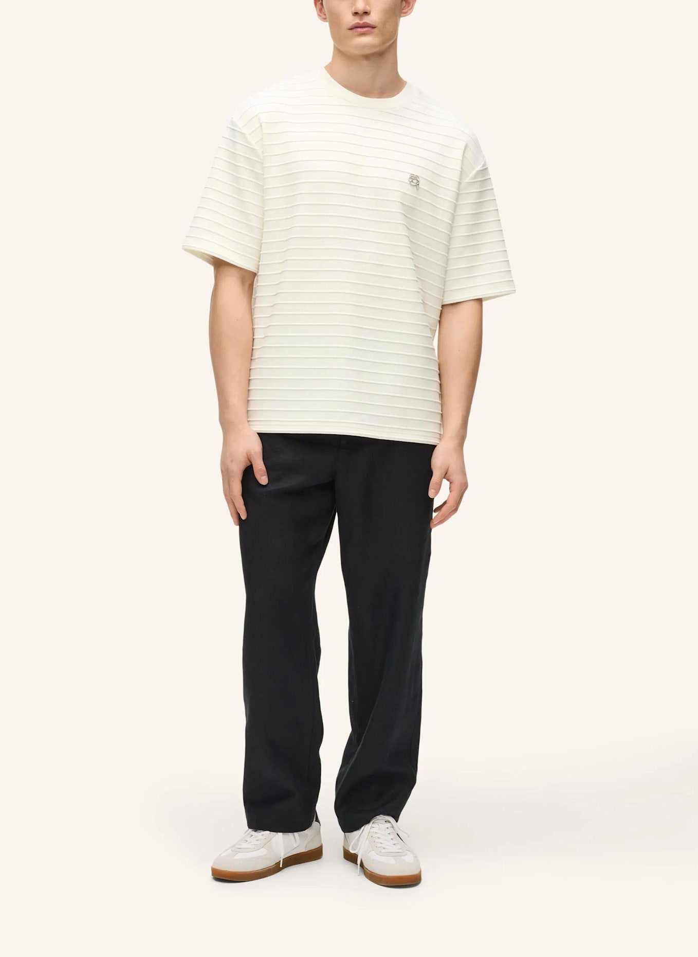 KARL LAGERFELD T-shirt: BEIGE