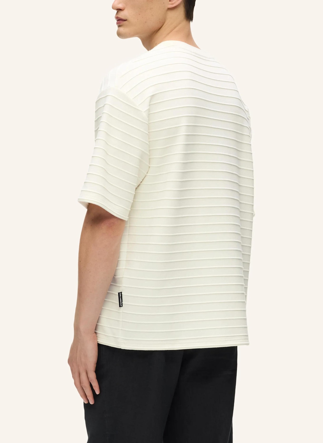 KARL LAGERFELD T-shirt: BEIGE