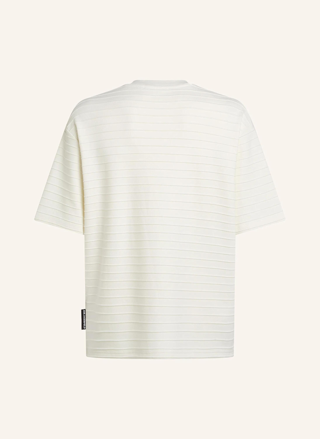 KARL LAGERFELD T-shirt: BEIGE