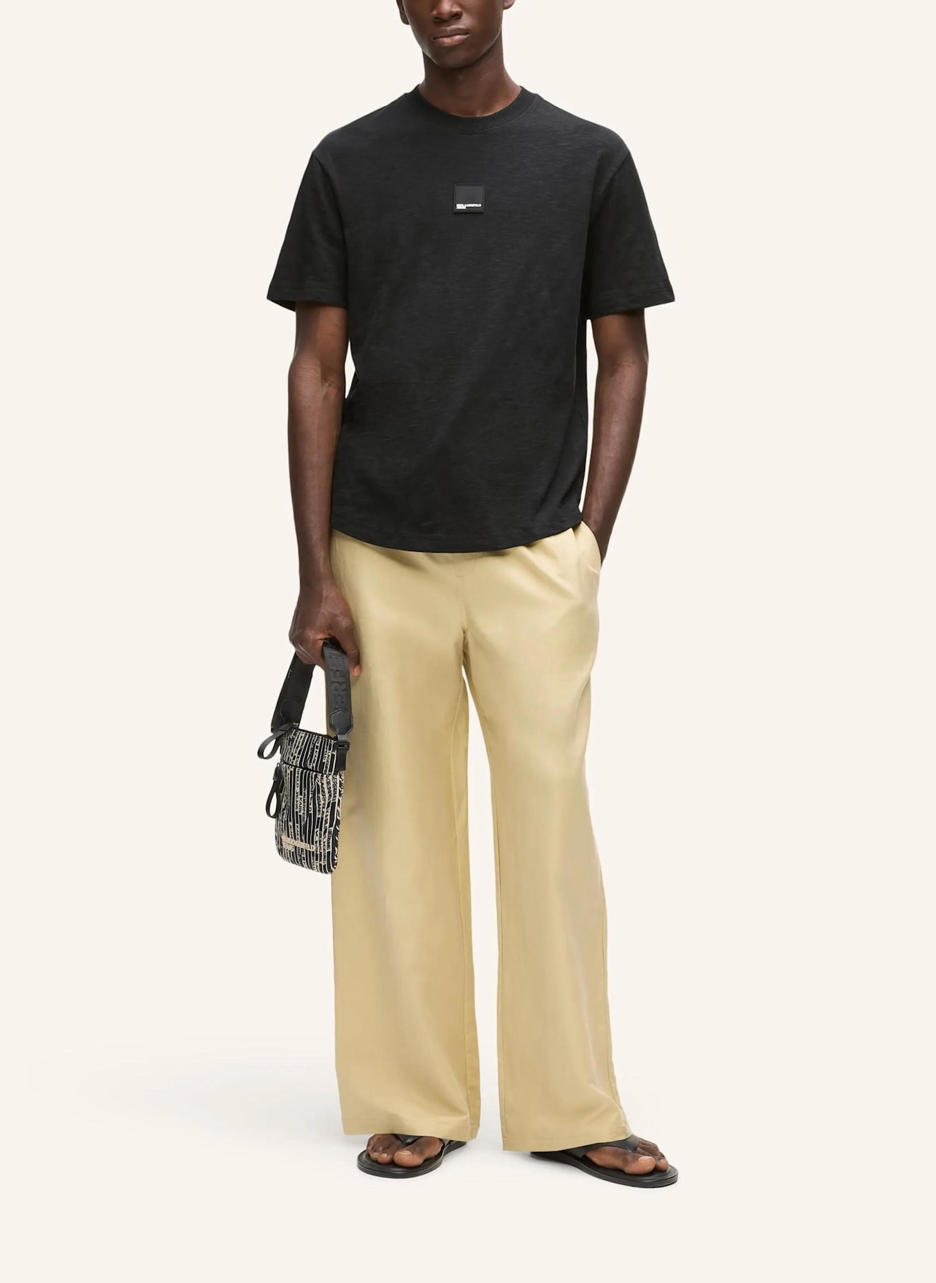 KARL LAGERFELD JEANS T-shirt: SCHWARZ