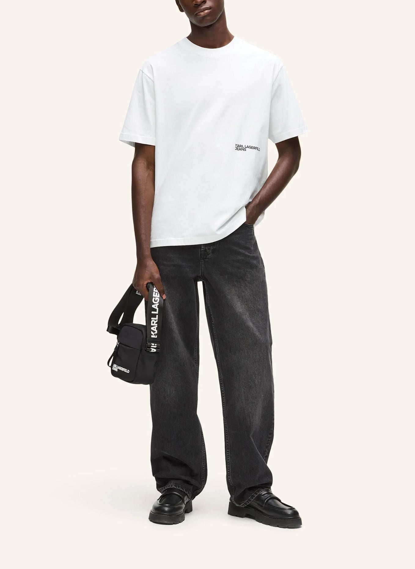KARL LAGERFELD JEANS T-shirt: WEISS