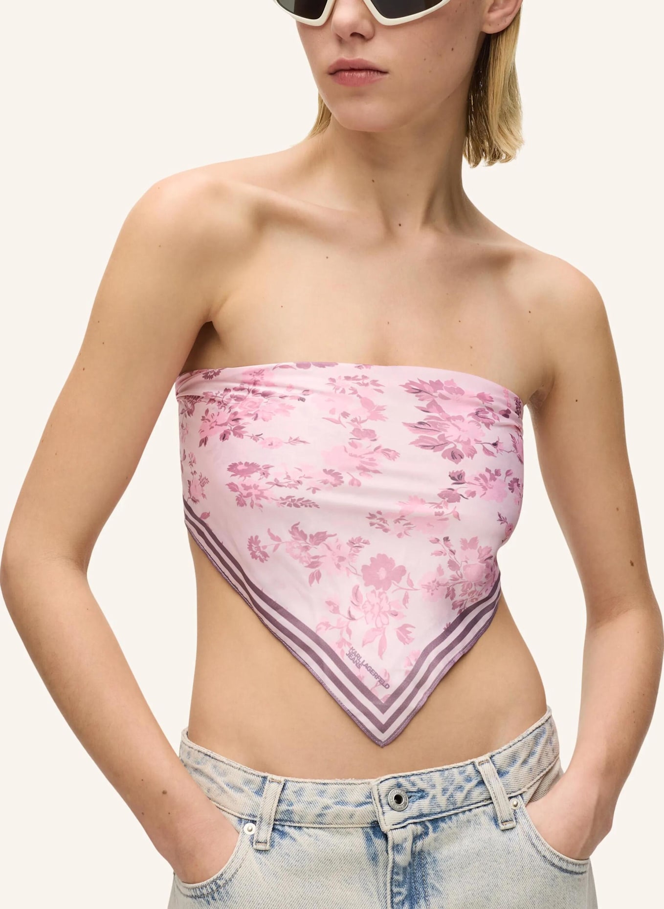 KARL LAGERFELD JEANS Schal: PINK